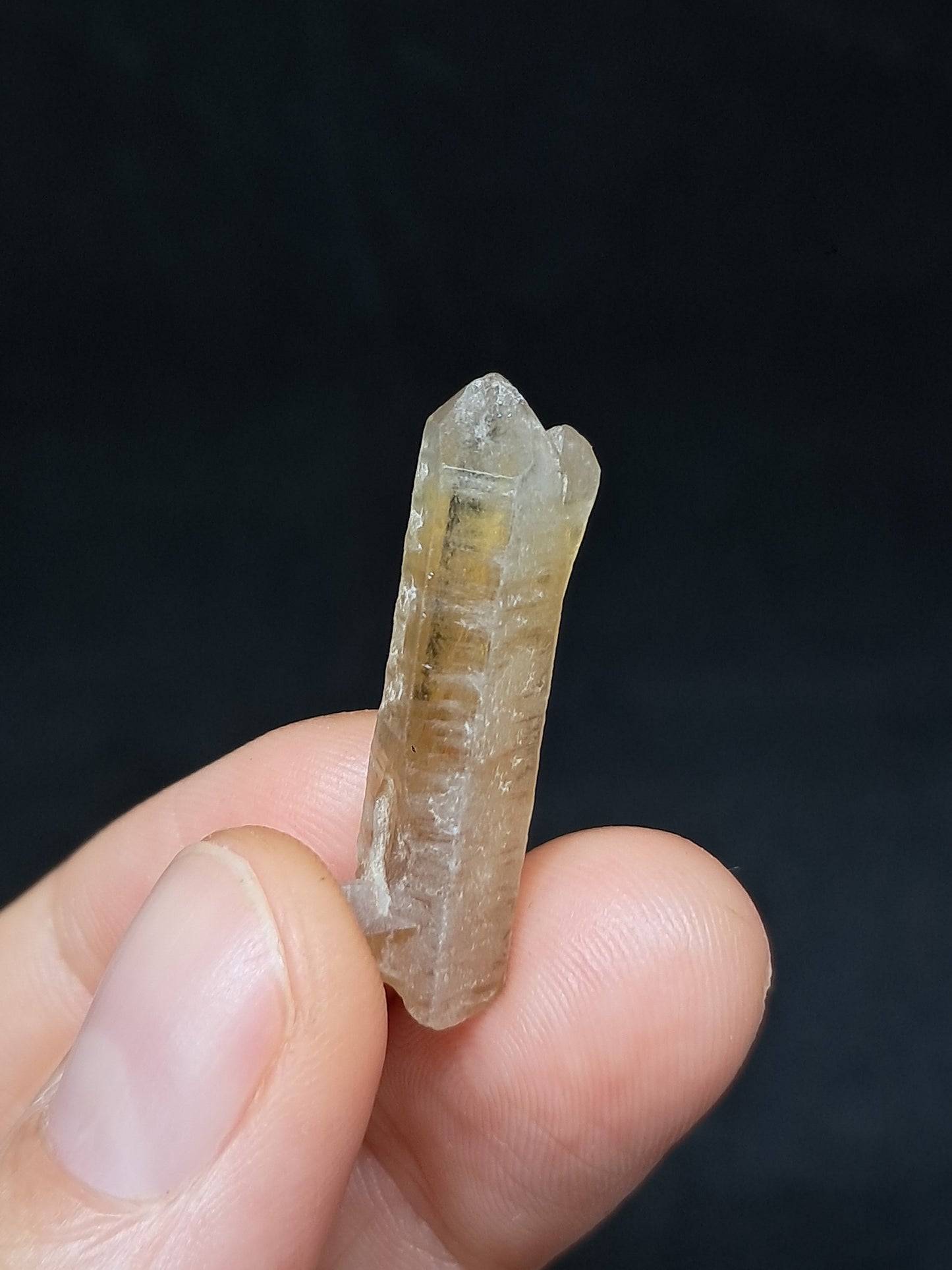 Natural Citrine Point (Karur) | Natural Crystal | Mineral Specimen #CTN40