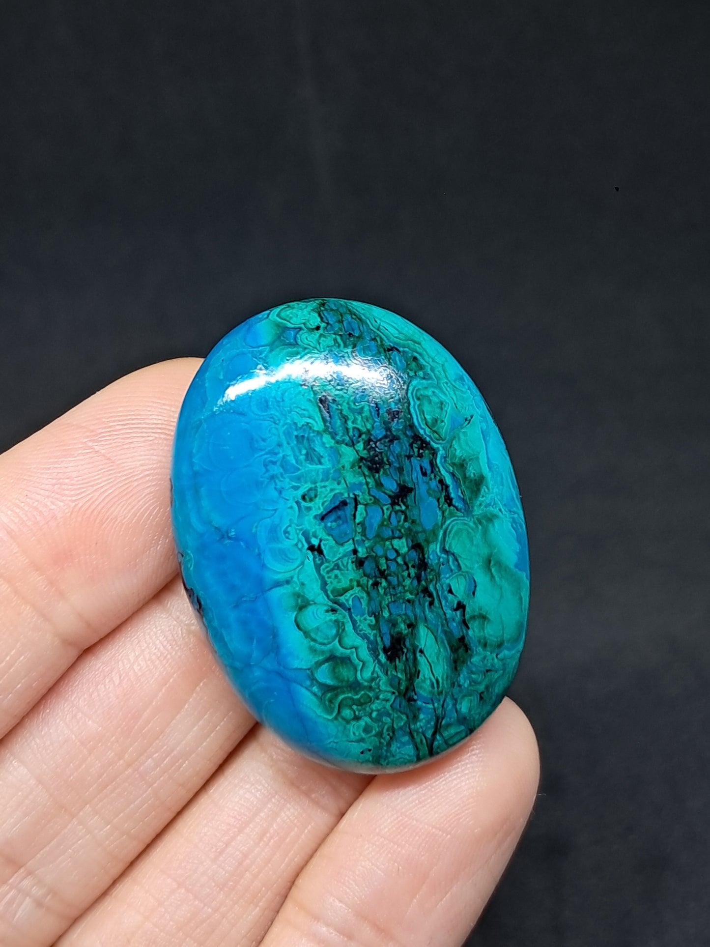 Shattuckite Palmstone | Polished Natural Stone | Good Quality