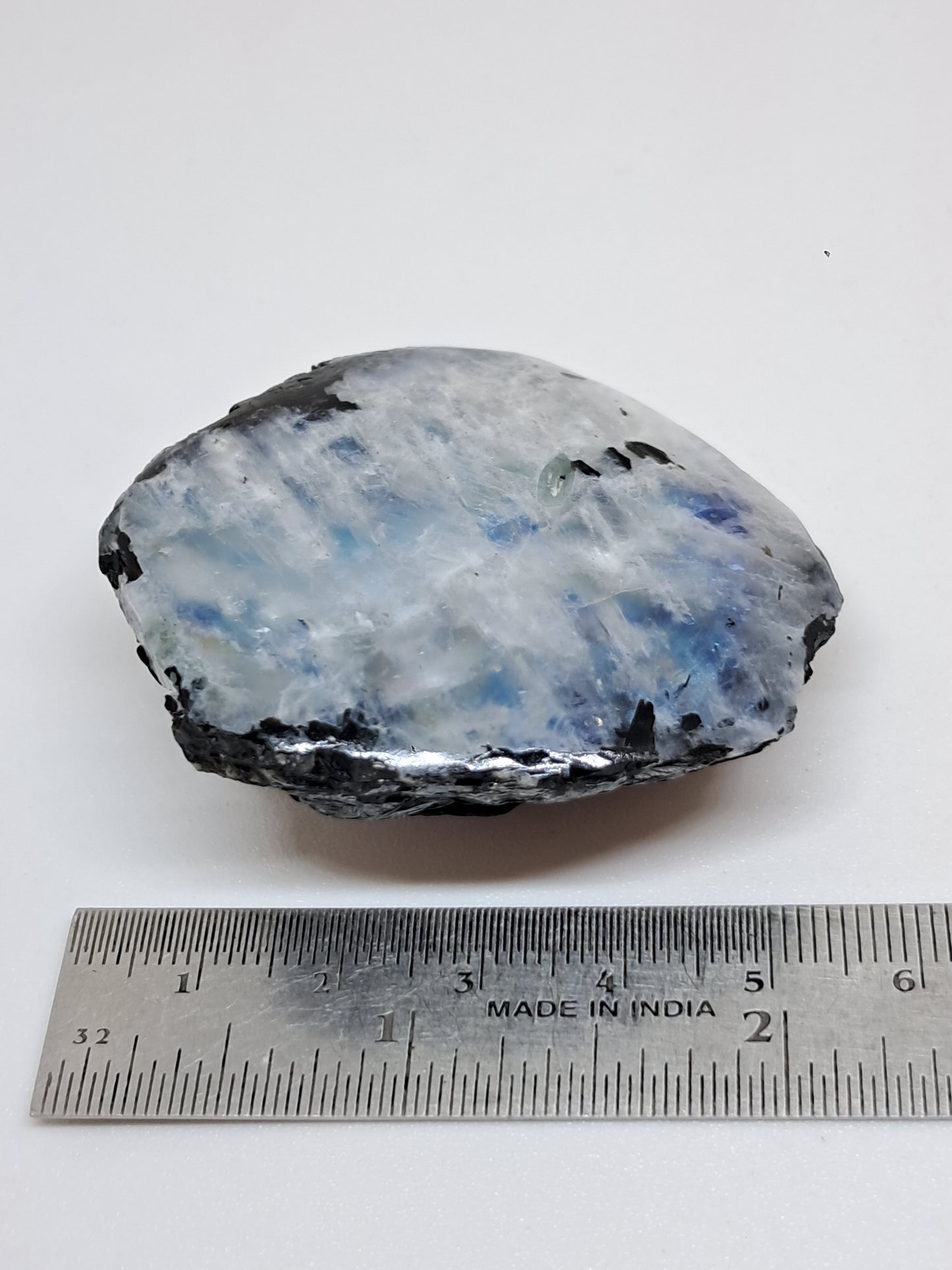 White Labradorite | Rainbow Moonstone *High Grade* (Tamil Nadu) Rough & Polished Stone | Natural Rock #MN24