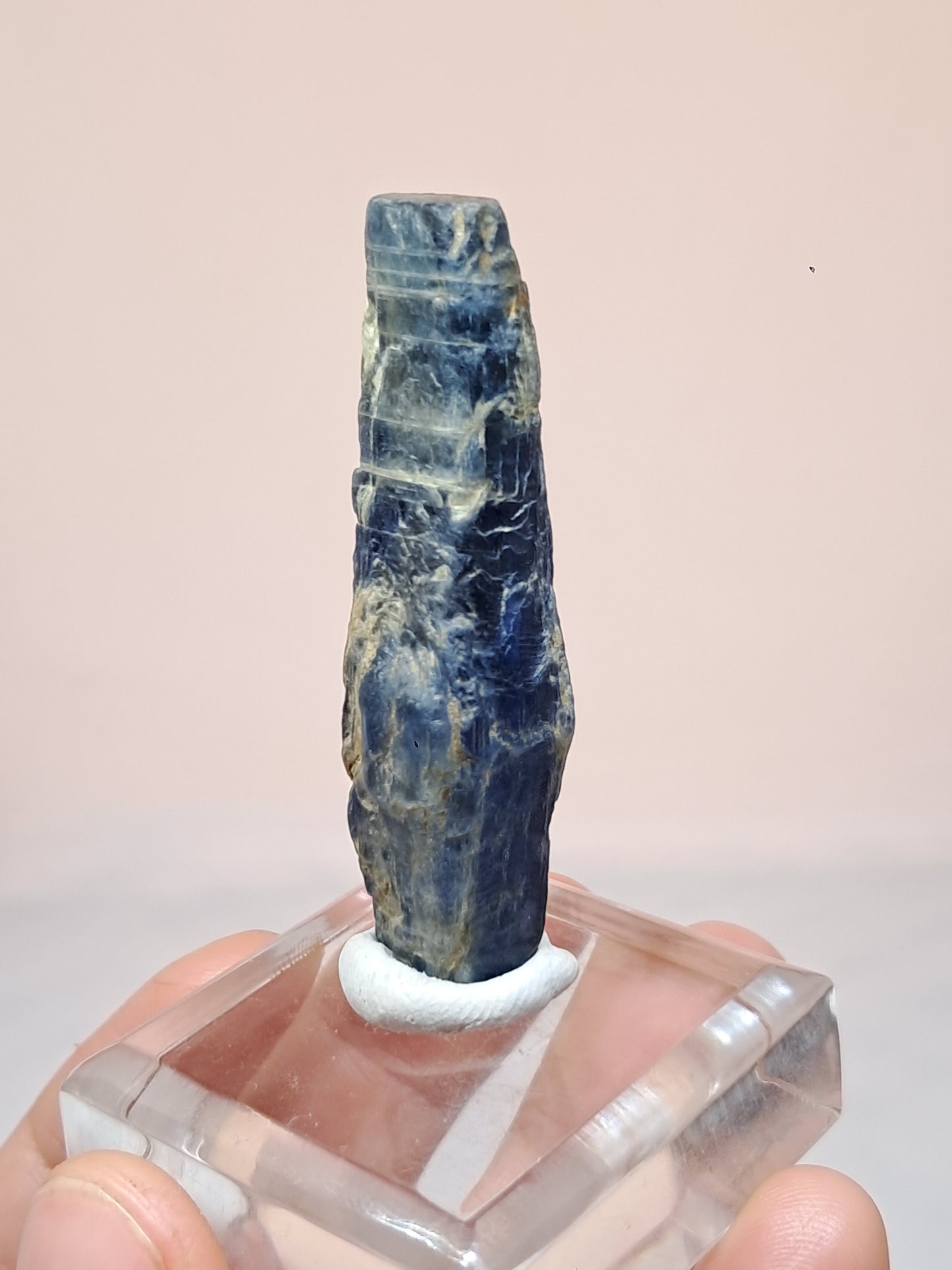 Piedra natural cianita azul (Nepal) n.° KY24