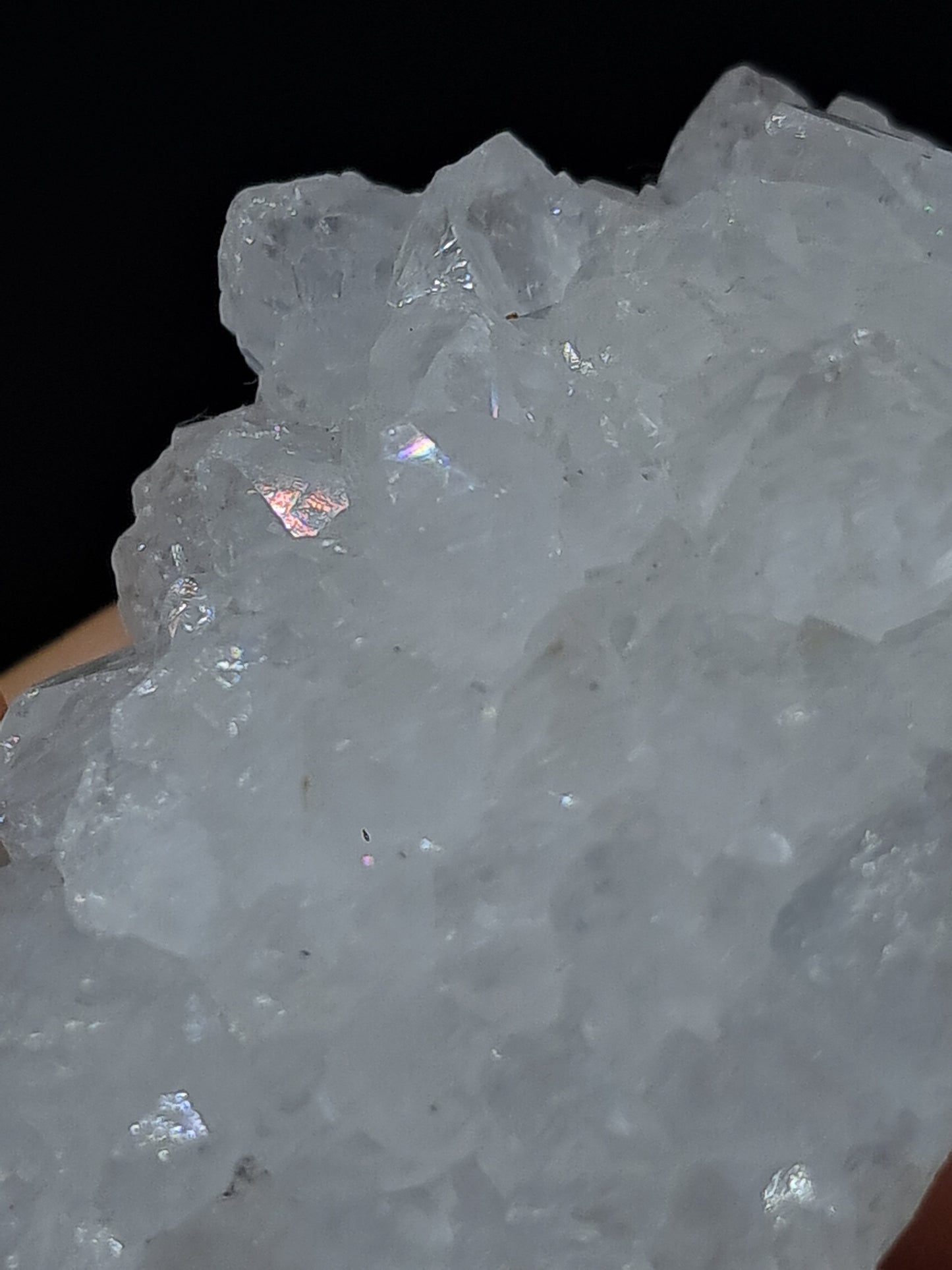 Iris Quartz (Aurangabad)| Anandalite | Cluster | Natural Crystal #AQ34