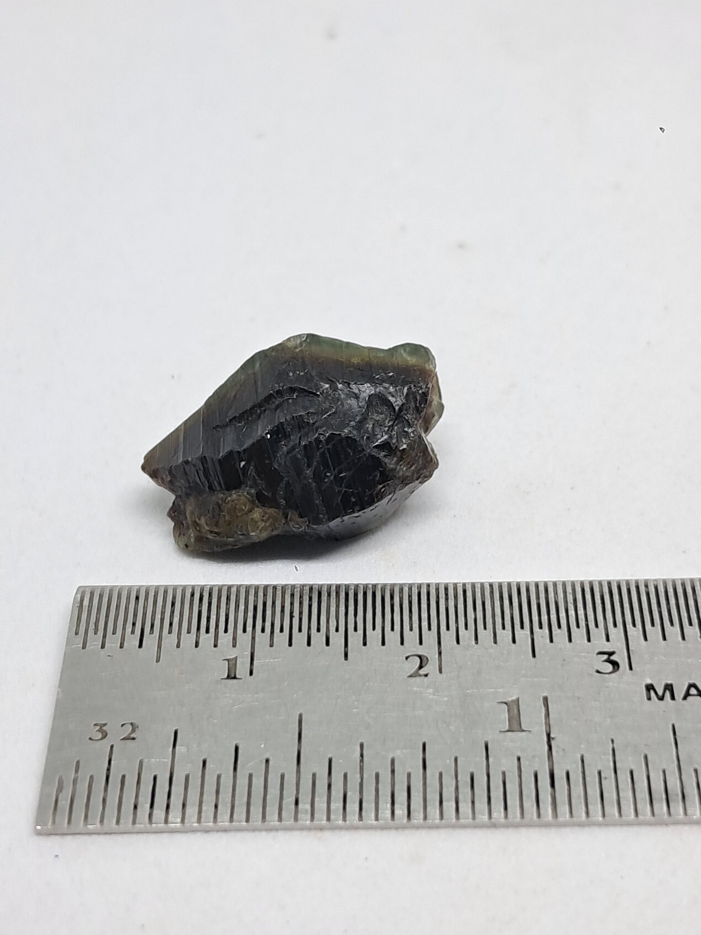 Natural Greenish-Blue *Teal* Sapphire Crystal (Karur) Rough Stone | Mineral Specimen #SP20