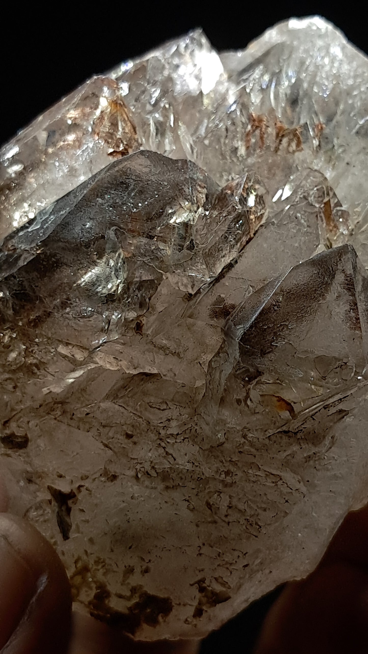 Elestial Smokey Quartz (Karur) Raw Natural Crystal Stone | Mineral Specimen #EQ13