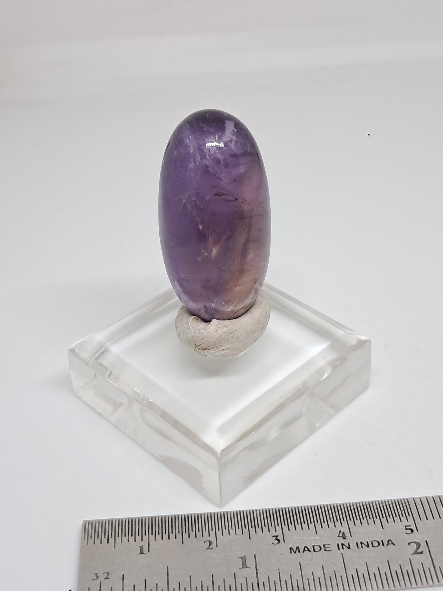 Ametrine Shivalingam (Madagascar) Polished Natural Stone #AMT1
