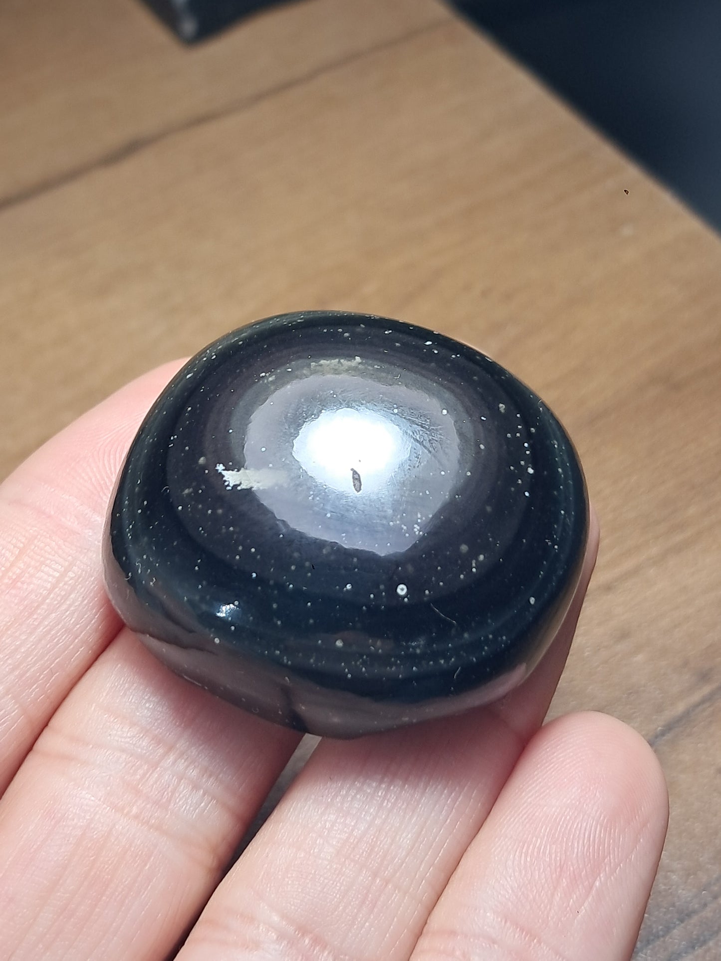 Rainbow Obsidian (Mexico) Natural Stone | Half Polished Half Rough #RO12