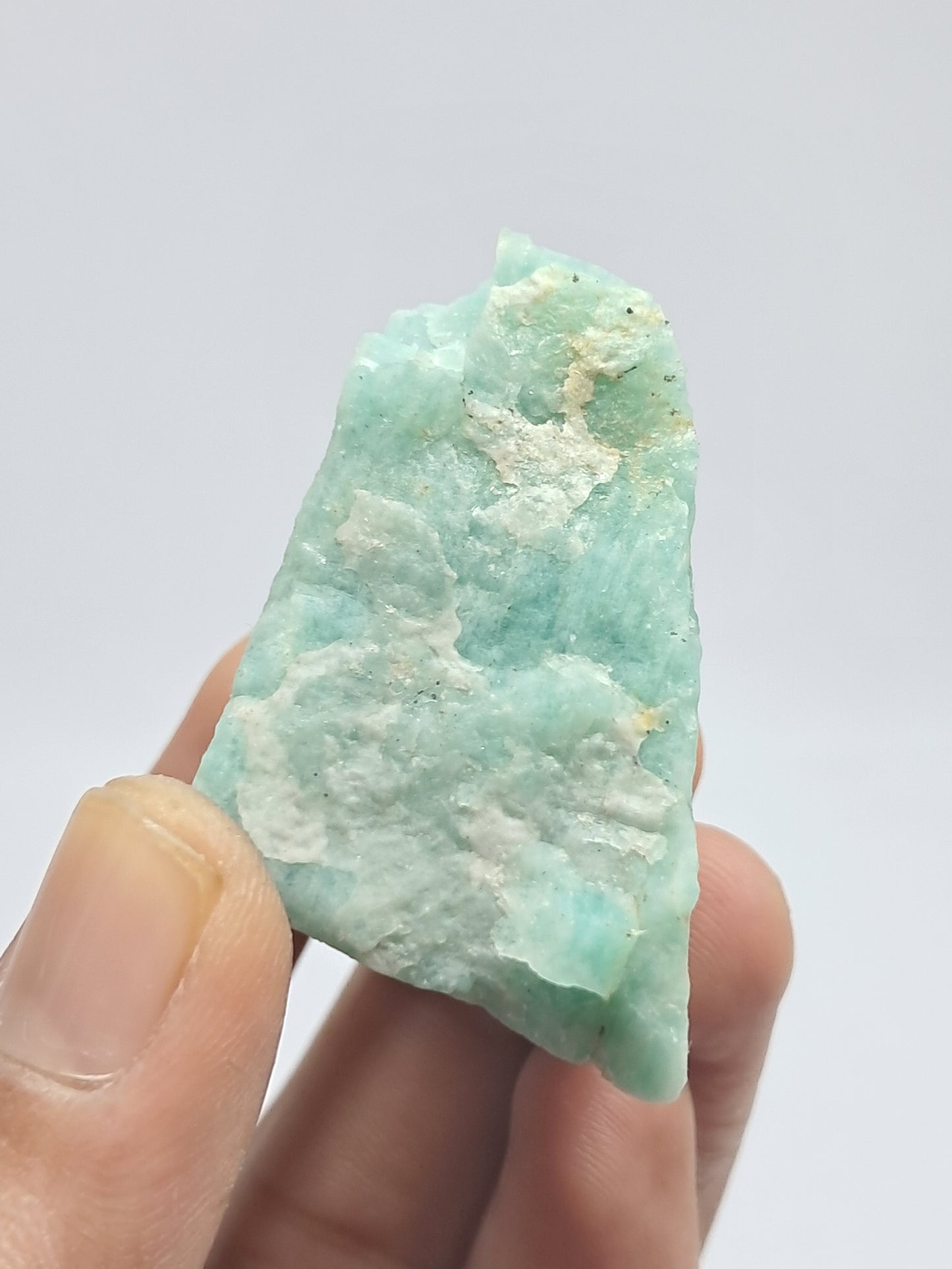 Amazonite Slice | Natural Stone | Mineral Specimen #AZ13