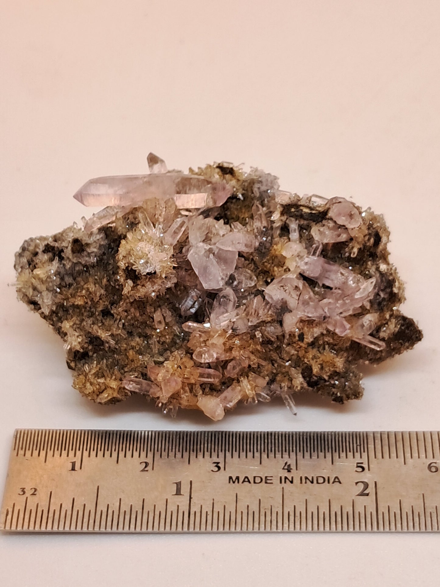 Veracruz Amethyst Crystals on Matrix (Mexico) | Natural Cluster | Mineral Specimen #VA19