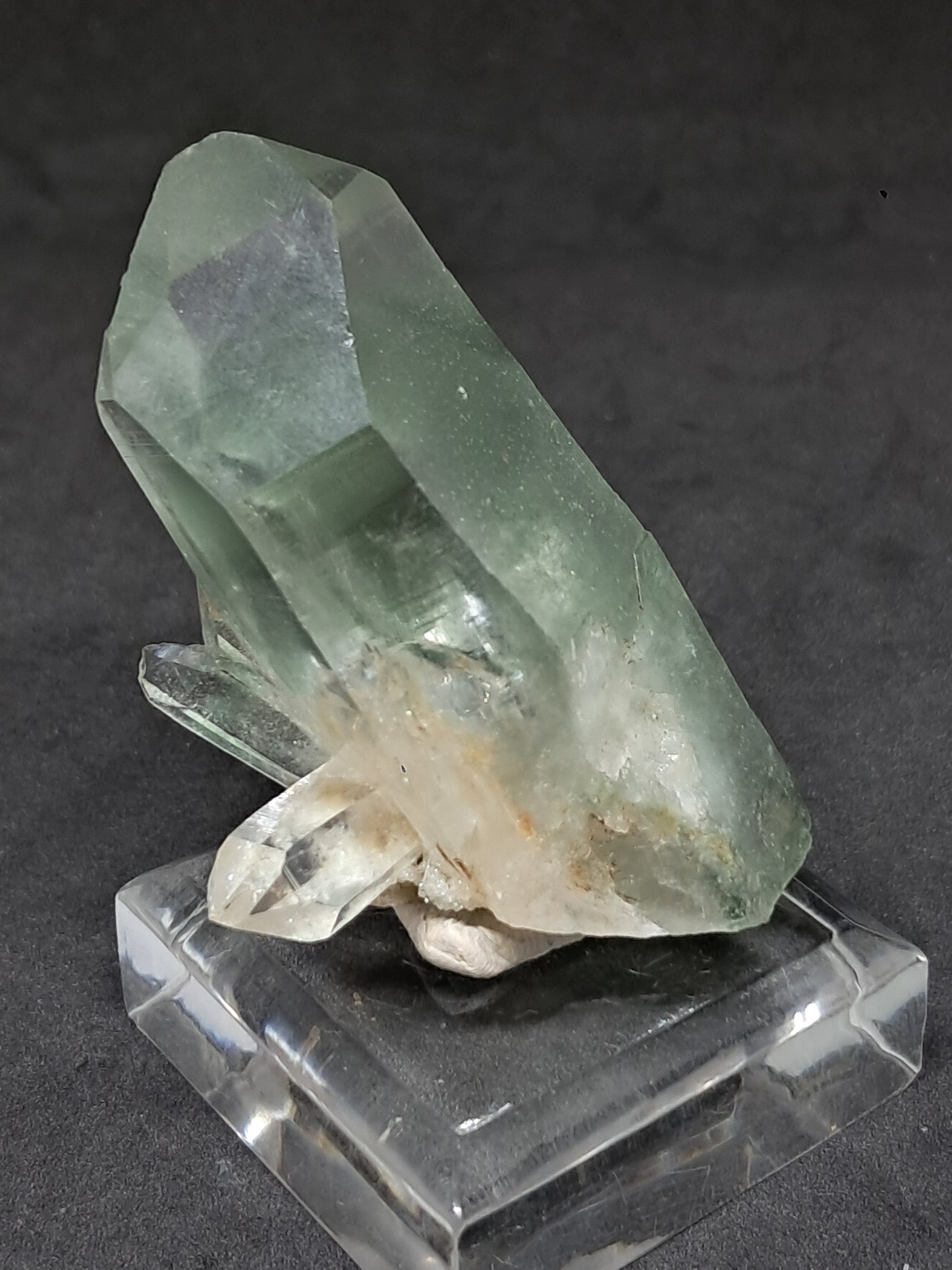 Chlorite Phantom *Bridge* Quartz (Kullu) Natural Crystal | Garden Chamanic #CQ78