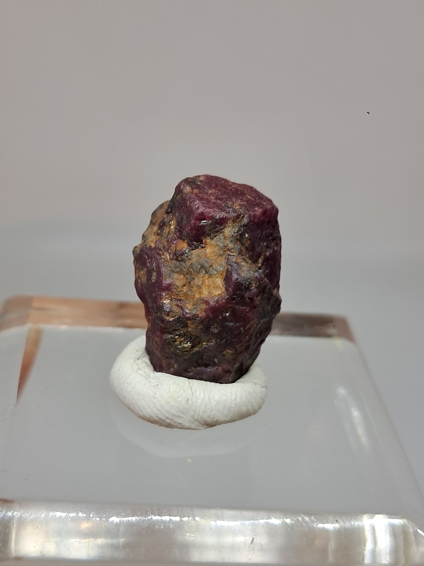 Rough Ruby Crystal (Tamil Nadu) Natural Stone | Mineral Specimen #RB33