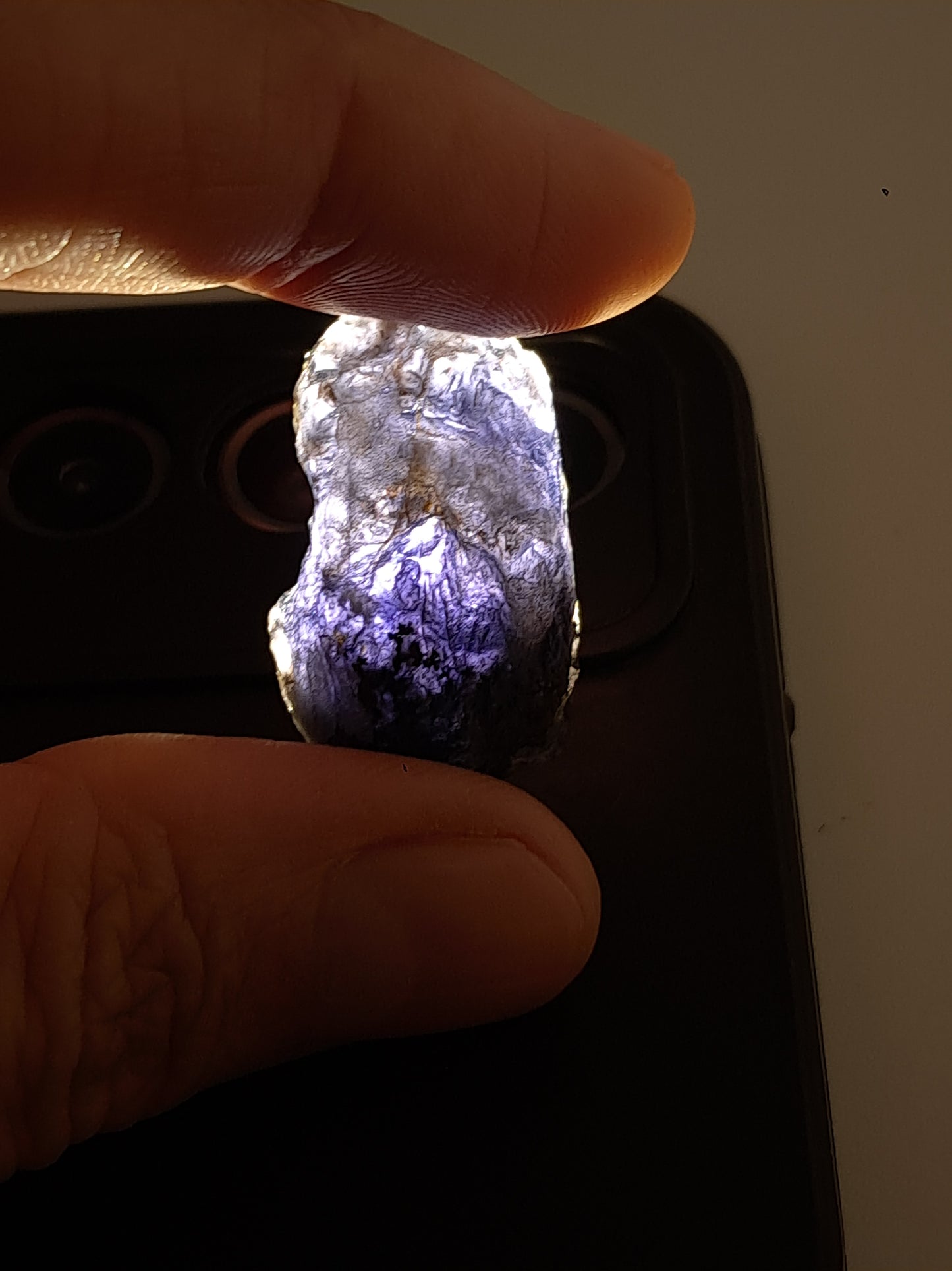 Rough Iolite Crystal (Karur) *Gem Quality* Cordierite | Excelent Pleochroism | Mineral Specimen #IO8