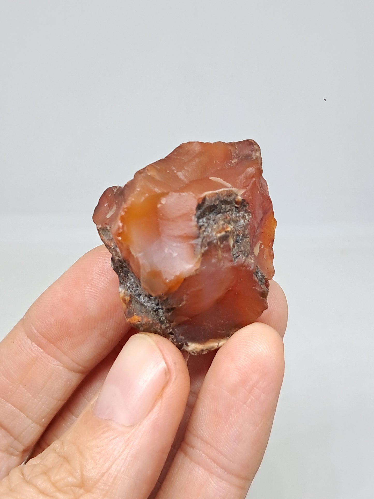 Rough Carnelian (India) Raw Stone | Natural Crystal | Mineral Specimen #CRN35