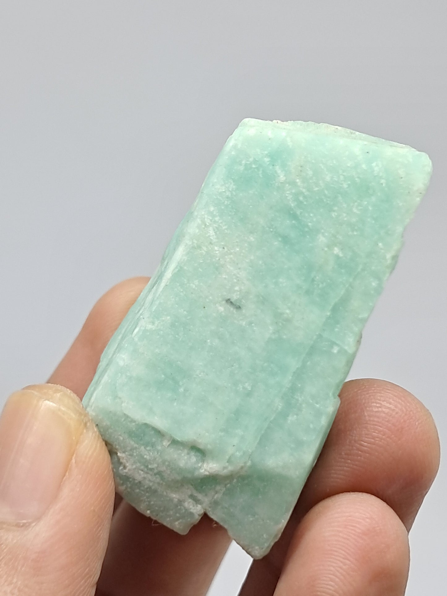 Rough Amazonite Slice | Natural Stone | Mineral Specimen #AZ4