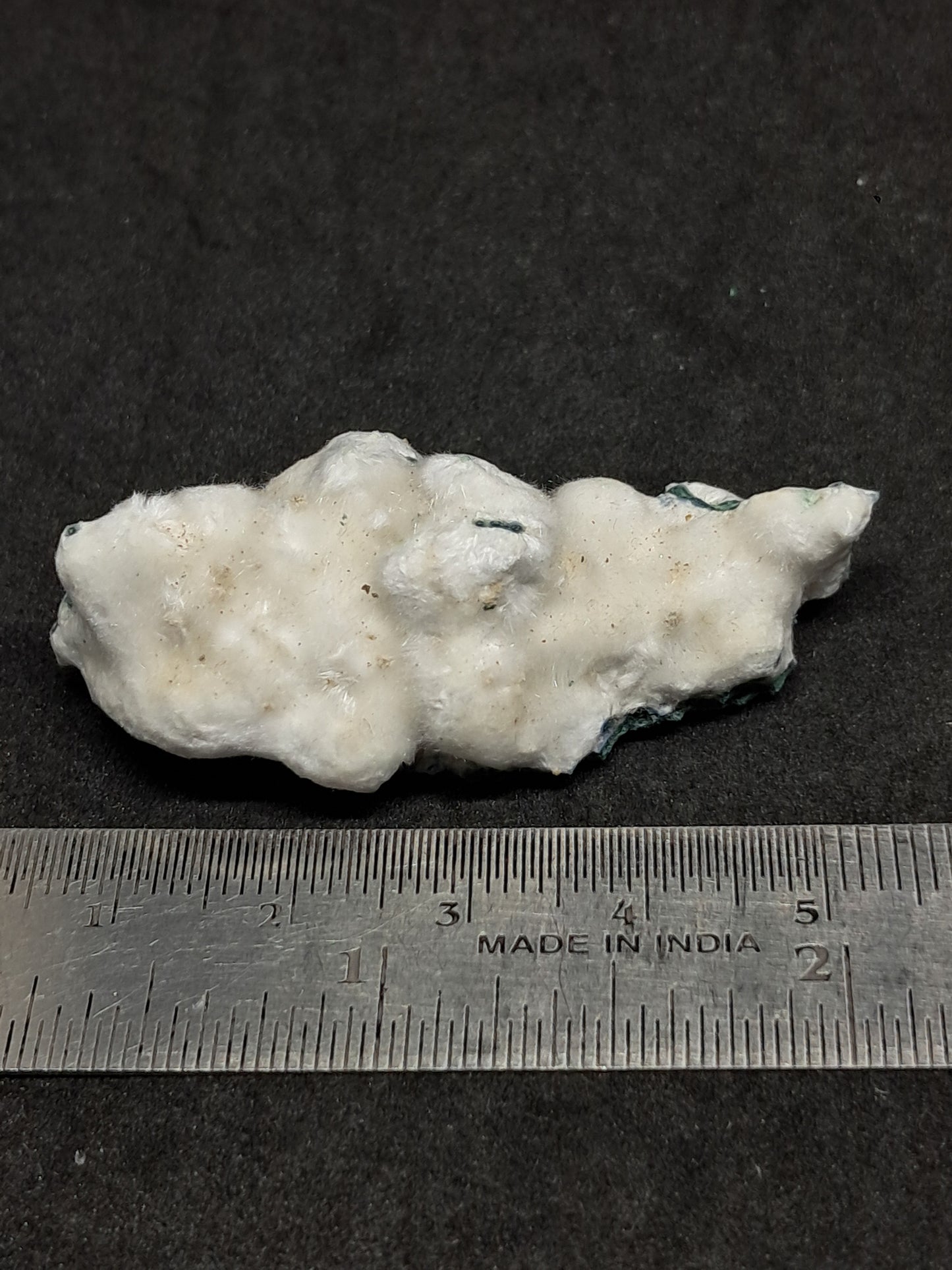 Okenite on Chalcedony (Mumbai) Mineral Specimen | Natural Crystal #OK37