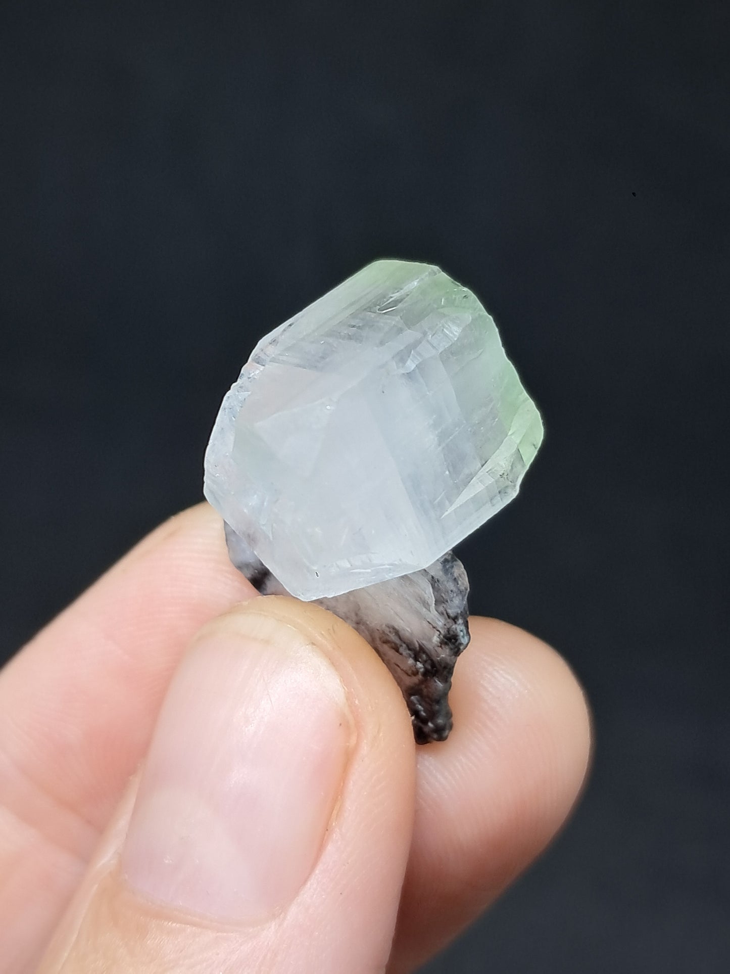 Green Apophyllite with Stilbite (Fluorapophyllite) (Ajanta) Natural Crystal | Mineral Specimen #GA39