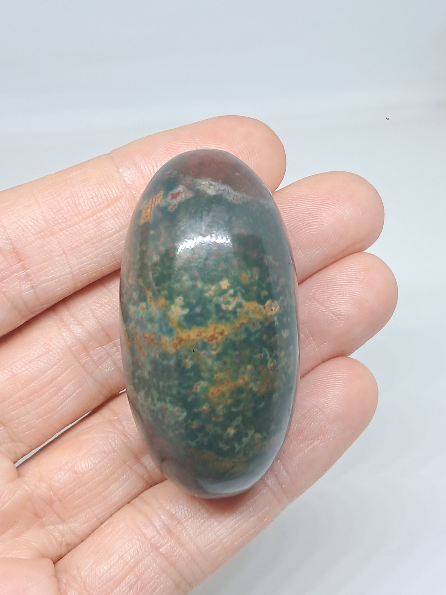 Shivalingam de piedra de sangre | Piedra pulida | Cristales Naturales #BS5