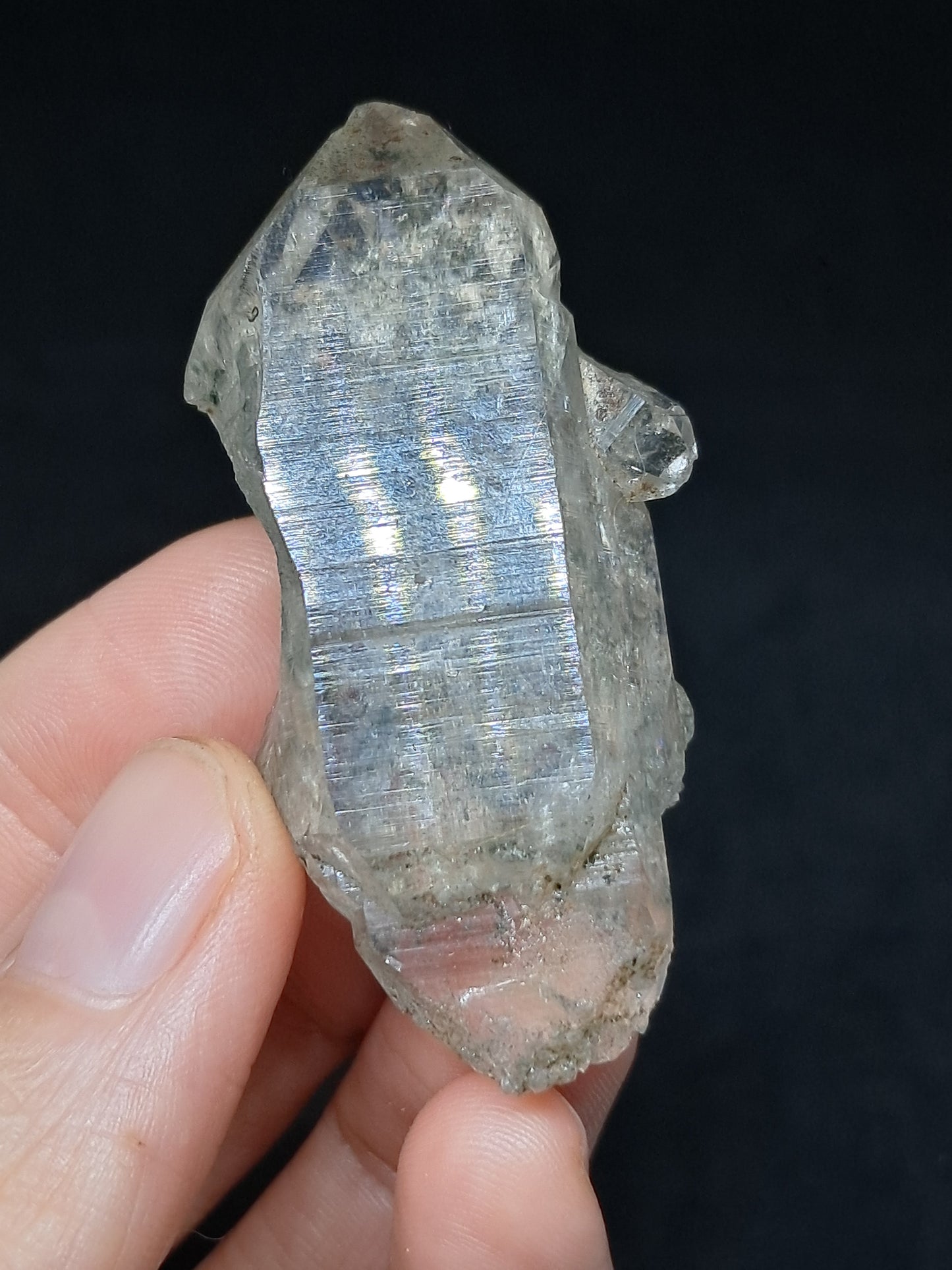 Chlorite Phantom Quartz (Kullu) Natural Crystal | Garden Chamanic #CQ80