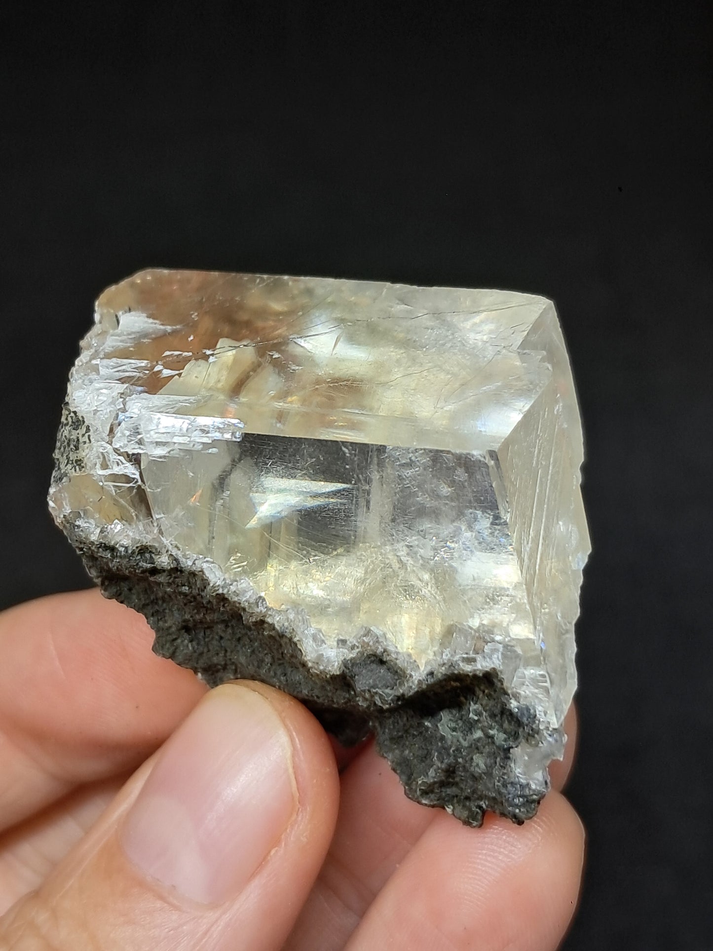 Calcita de frambuesa mohosa *Hallazgo raro* (Pithampur) Cristal natural | Piedra en bruto | Muestra mineral #CA33