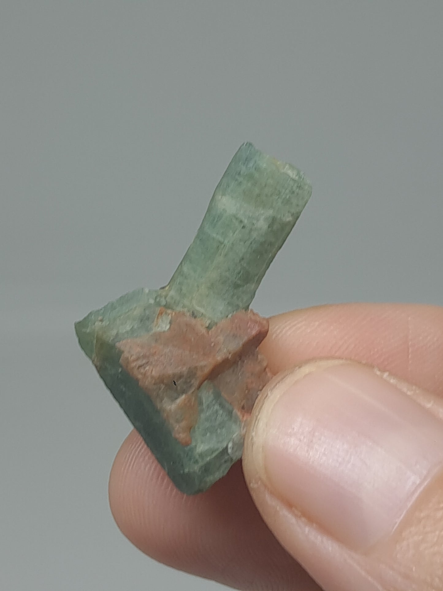 Aquamarine (Karur) Rough Natural Crystal | Mineral Specimen #AQM54