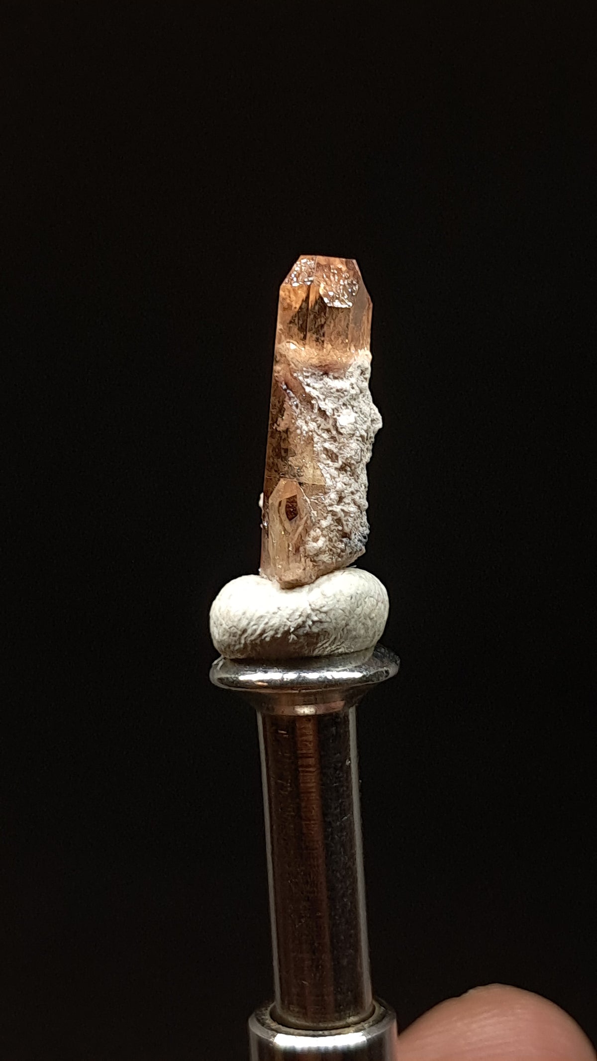 Natural Topaz Crystal (Mexico) Champagne Colour | Rare Gemstone | Mineral Specimen #TPZ30