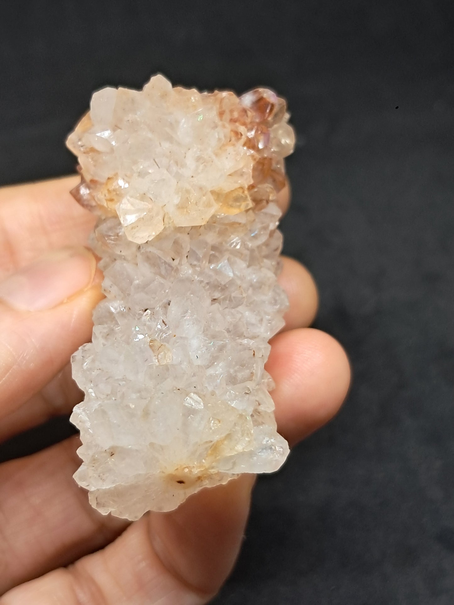 Iris Quartz (Aurangabad)| Anandalite | Stalactite | Natural Crystal #AQ33