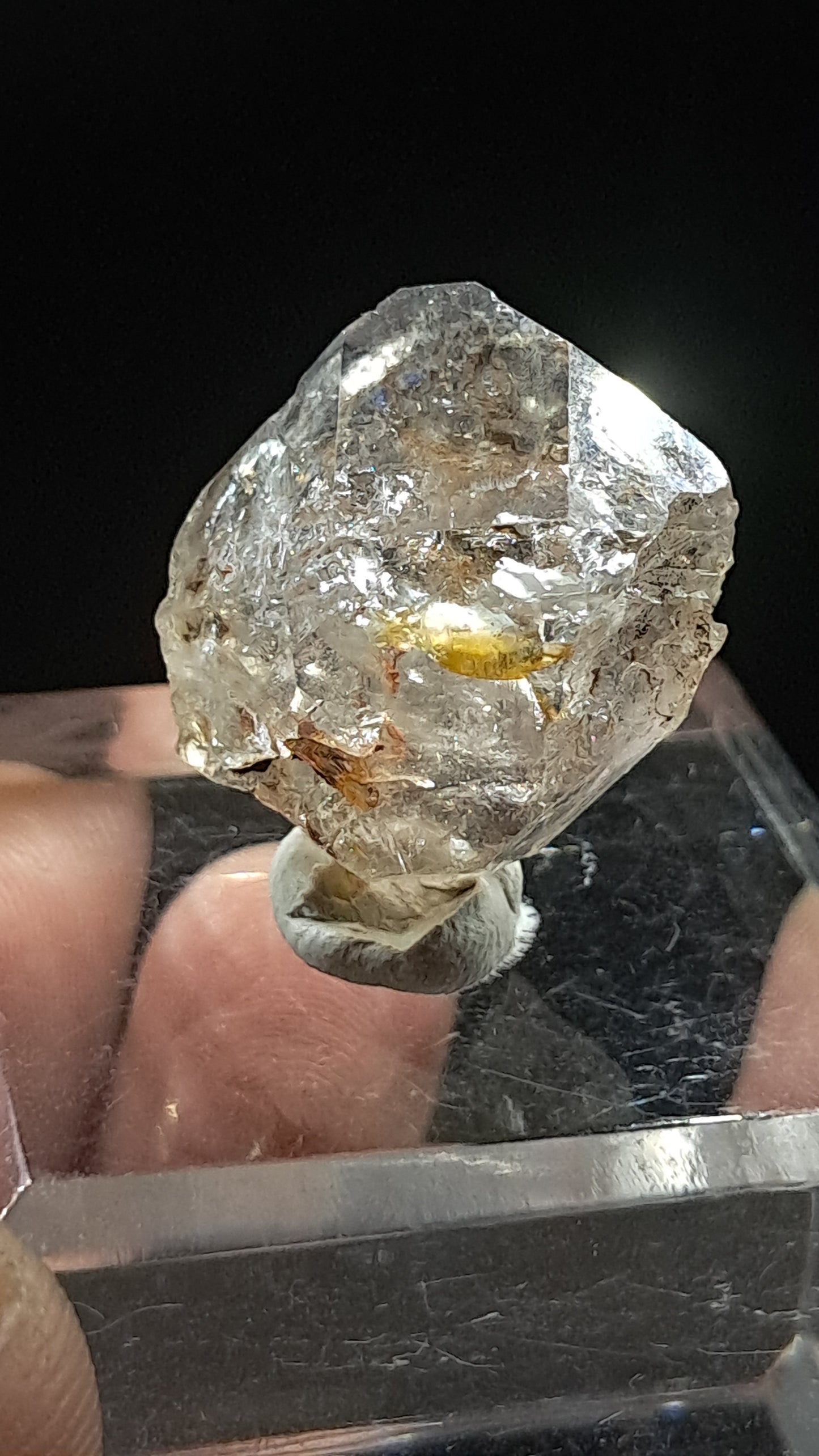 Smokey Quartz Biterminated (Karur) Raw Natural Crystal | Mineral Specimen #EQ27