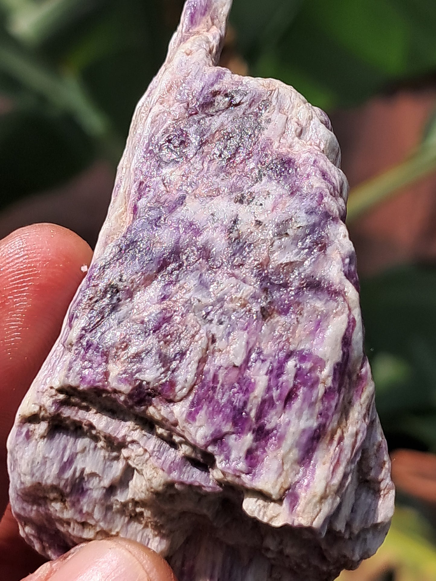 Kammererite on Clinochlore (Ural Mountains, Russia) | Rare Stone #KM3