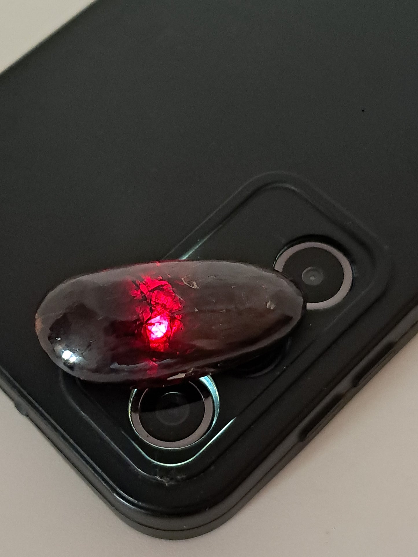 Red Garnet Tumbled Pebbles | Polished Natural Stone #PG1