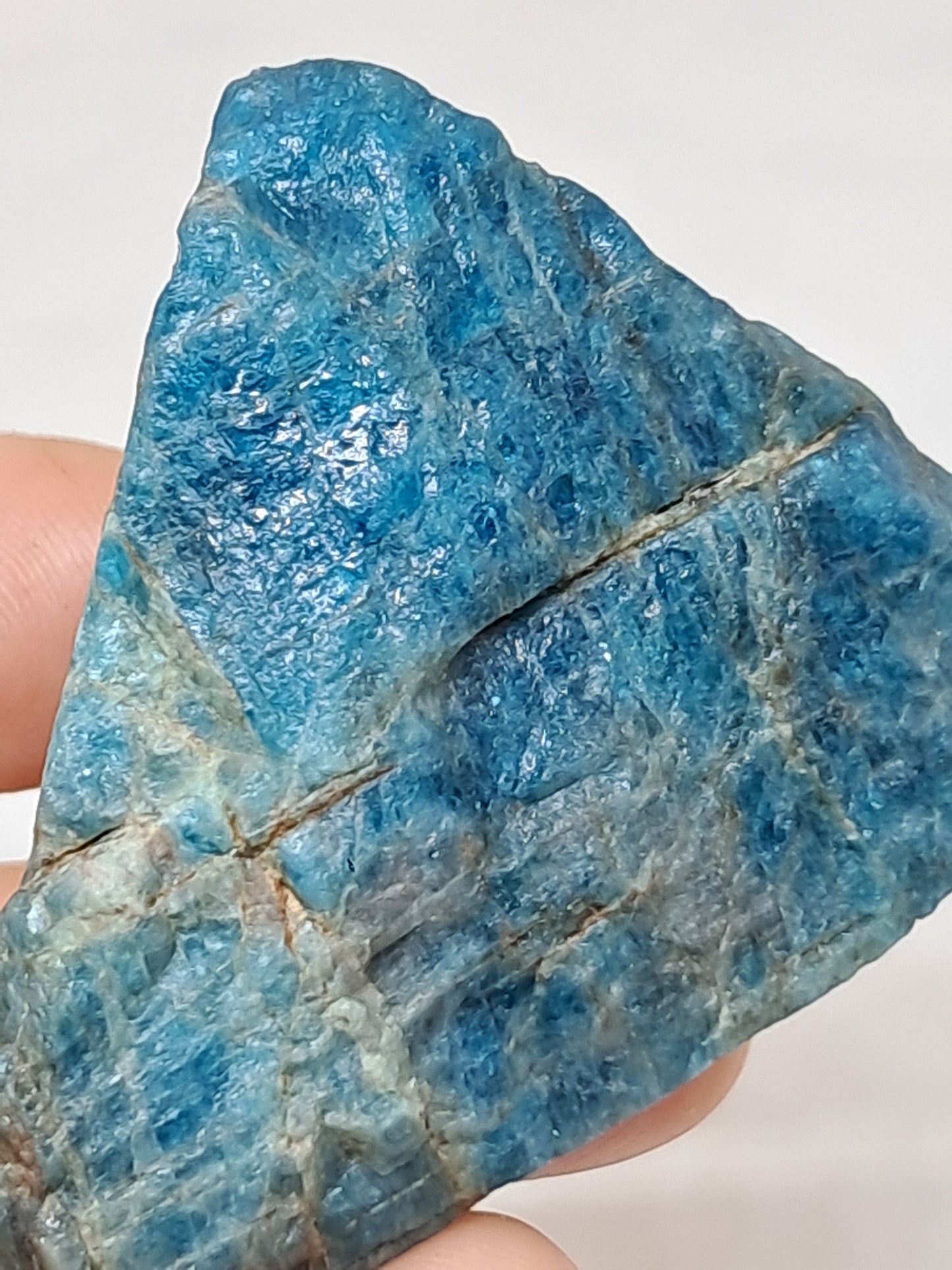 Blue Apatite (Madagascar) Natural Stone #AP1