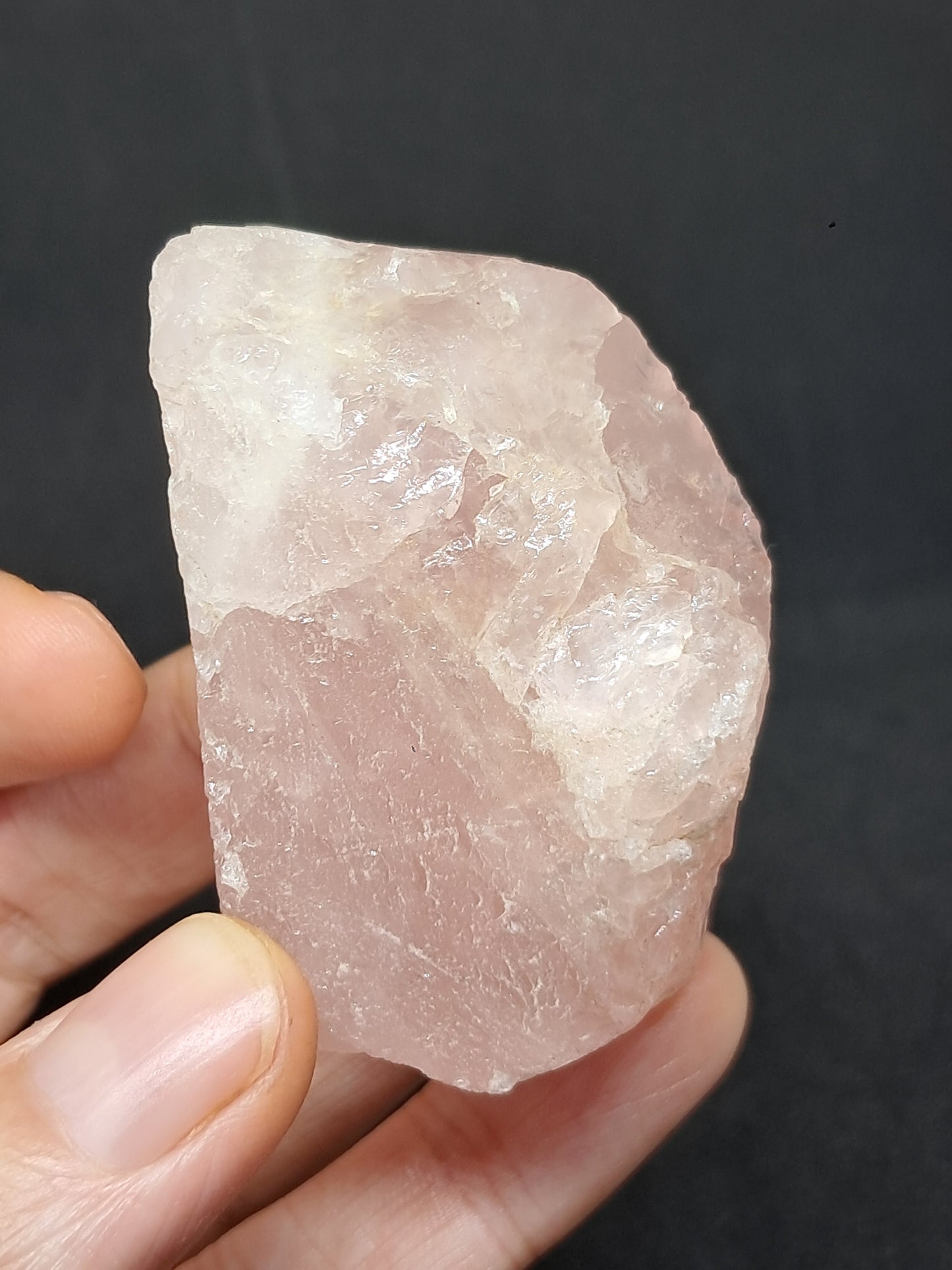 Rose Quartz (Rajasthan) Rough Stone | Natural Gemstone #RQ6