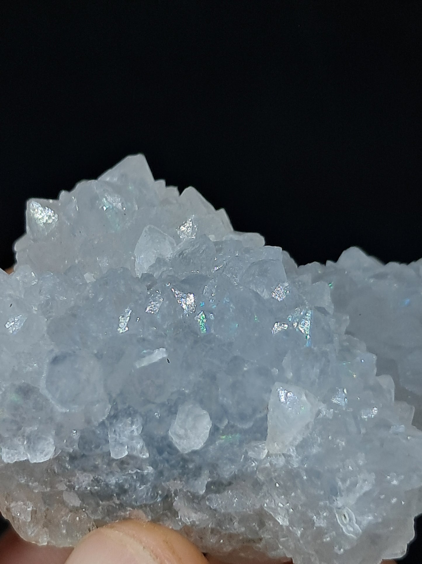 Iris Quartz (Aurangabad)| Anandalite | Stalactite Cluster | Natural Crystal #AQ36