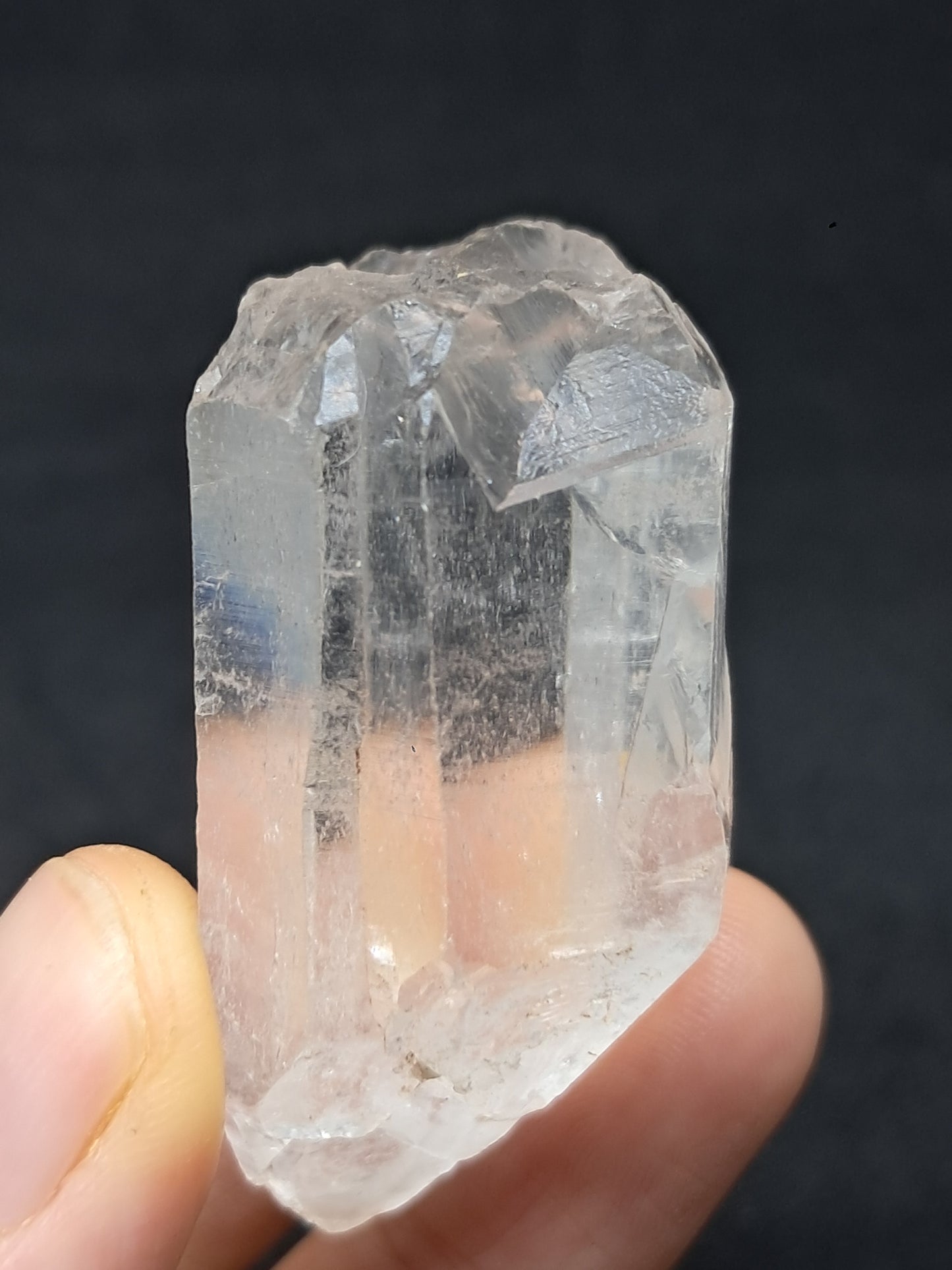 Himalayan Quartz Self-healed Crystal (Himachal Pradesh) | Mineral Specimen #CH39