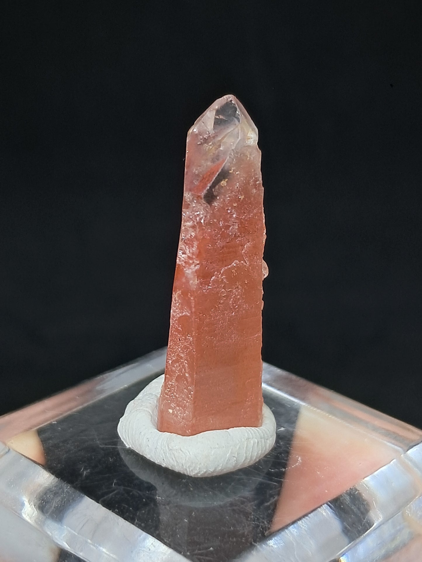 Hematite Phantom Quartz (Telangana) | Natural Crystal | Mineral Specimen #HPQ59
