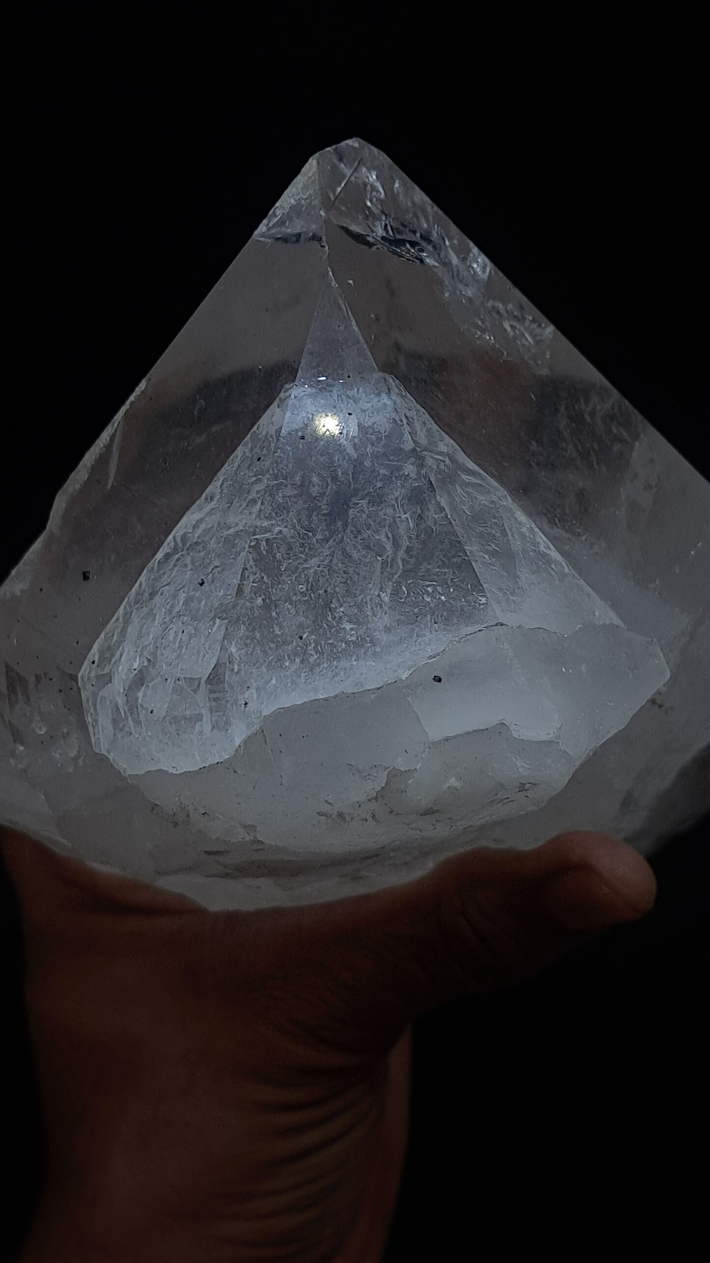 Himalayan Clear Quartz w/ Anatase *High Grade* 1.6 kg | Natural Crystal | Mineral Specimen #CH89