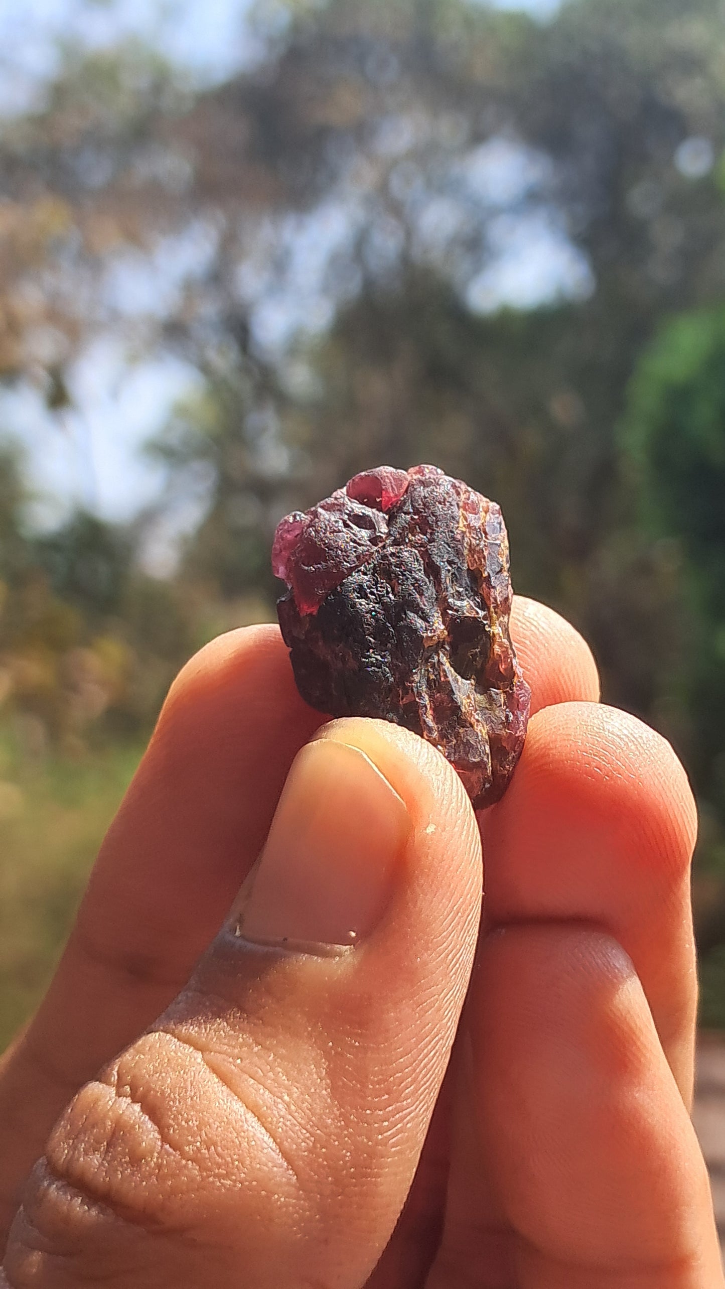 Red Garnet (Karur) | River worn | Natural Stone #RG3