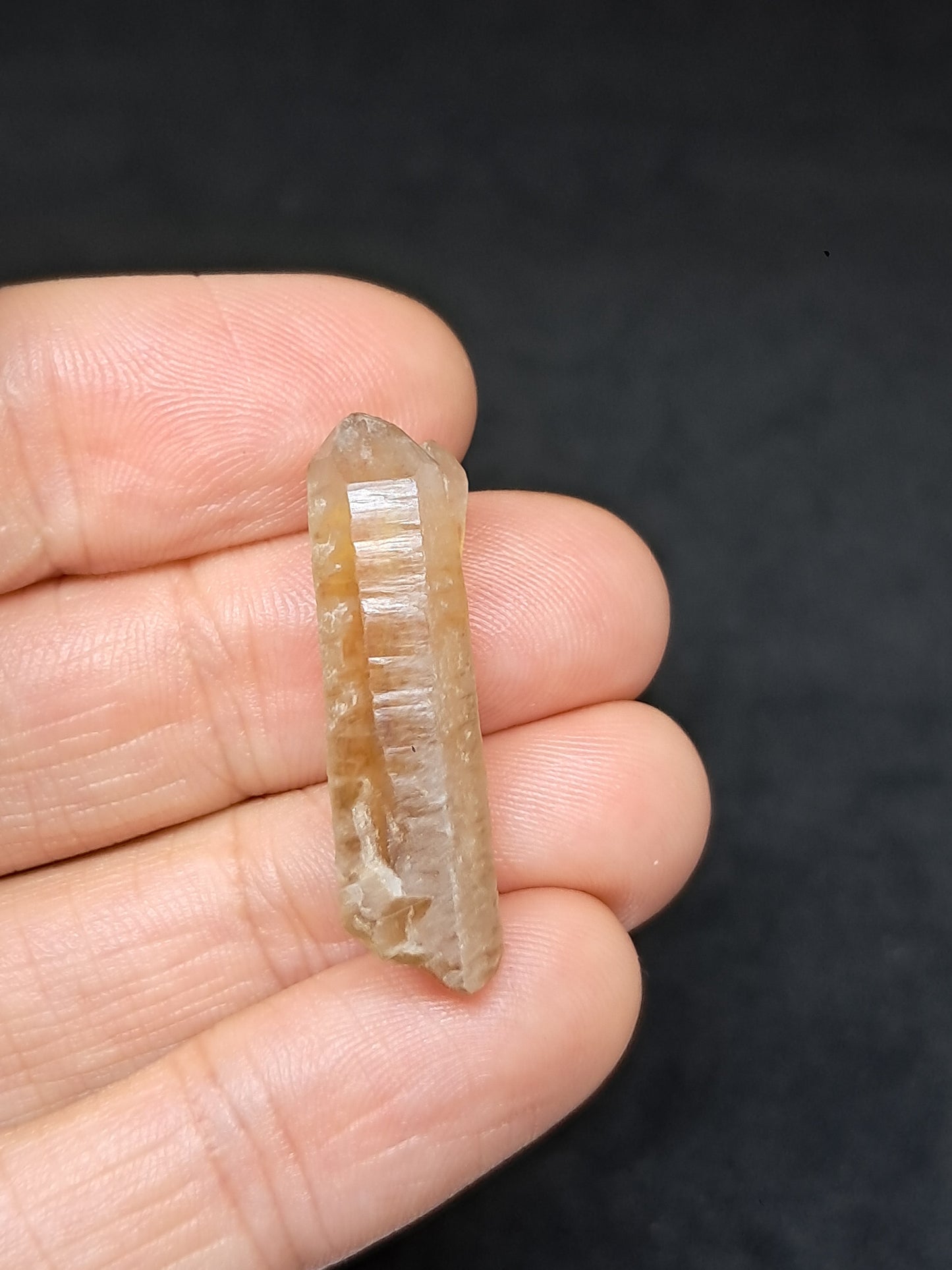 Natural Citrine Point (Karur) | Natural Crystal | Mineral Specimen #CTN40