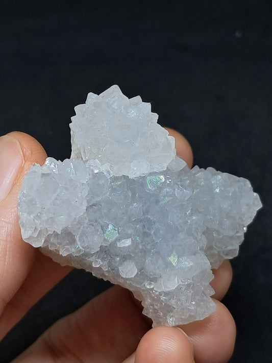 Iris Quartz (Aurangabad)| Anandalite | Stalactite Cluster | Natural Crystal #AQ36