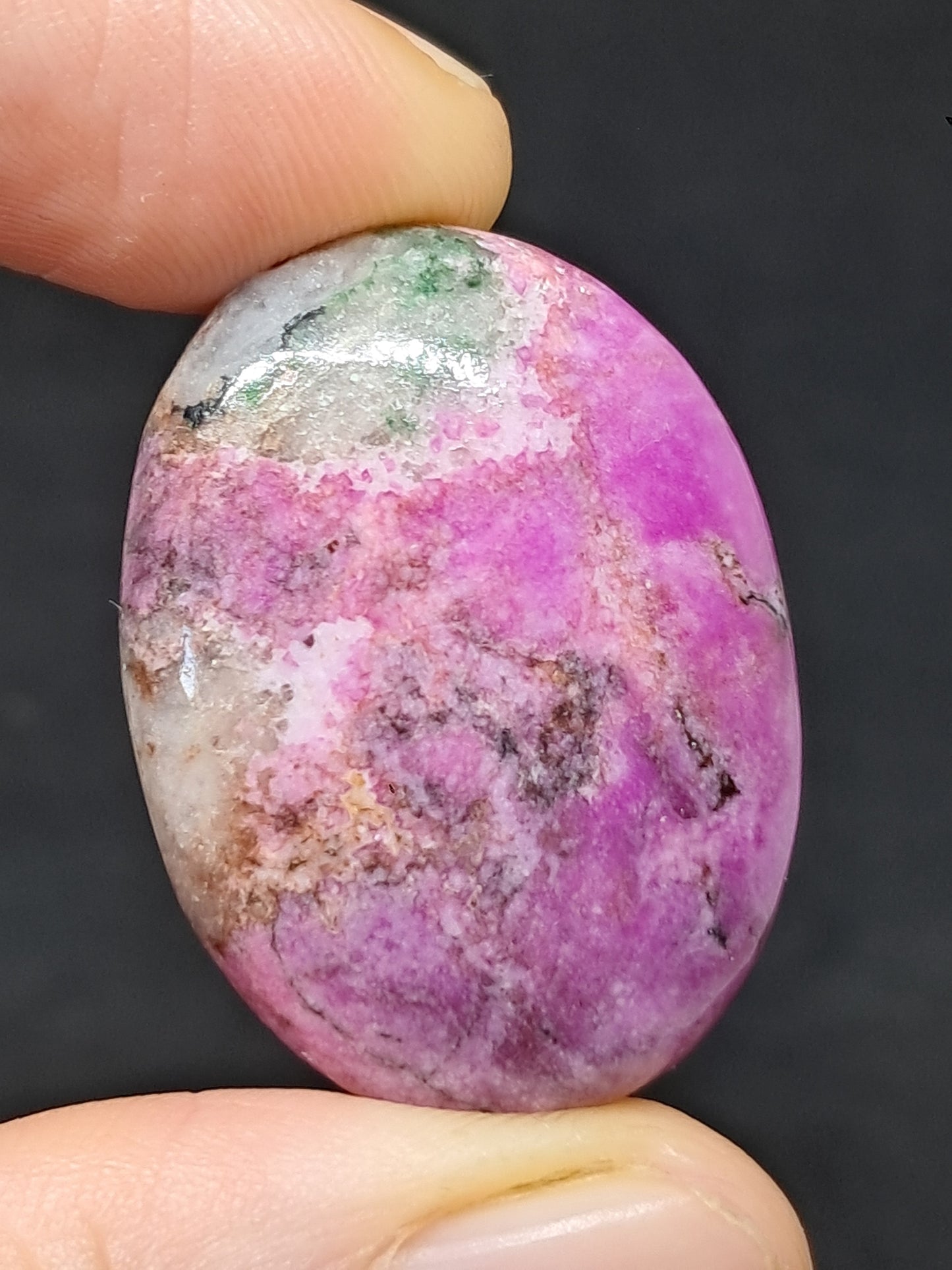Cobaltoan Calcite Palmstone | Polished Natural Stone