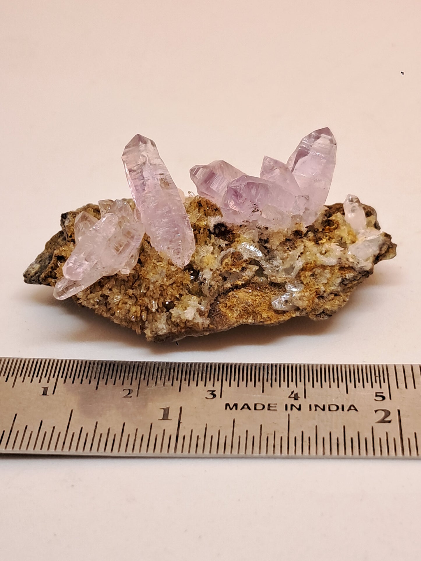 Veracruz Amethyst Crystals on Matrix (Mexico) | Natural Cluster | Mineral Specimen #VA20