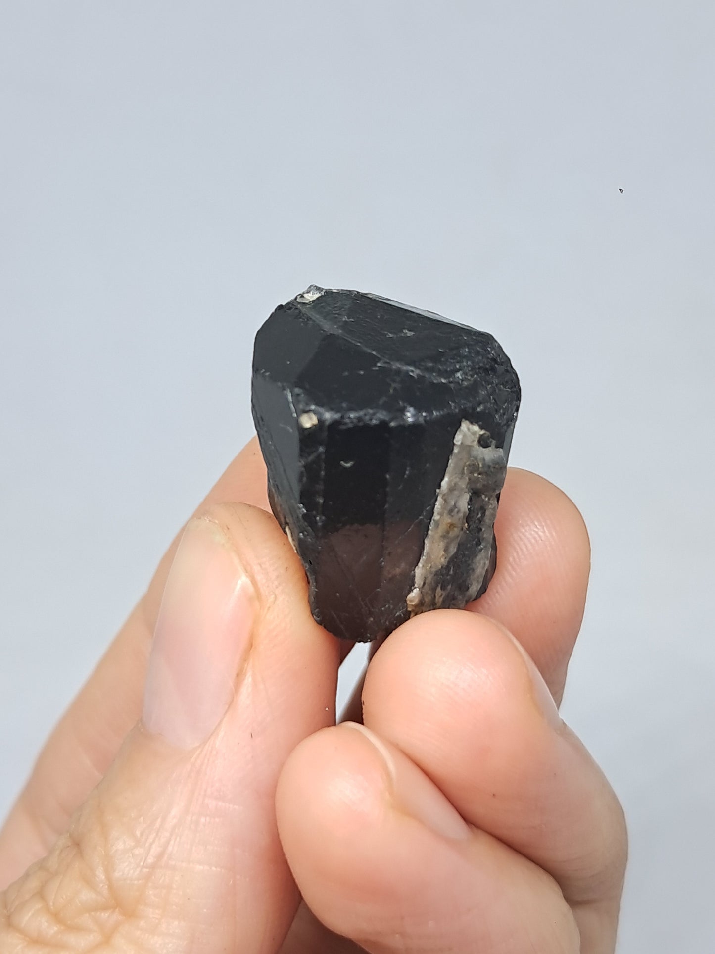 Medium Black Tourmaline Crystals (Karnataka) Natural Stone | Mineral Specimen #BT5