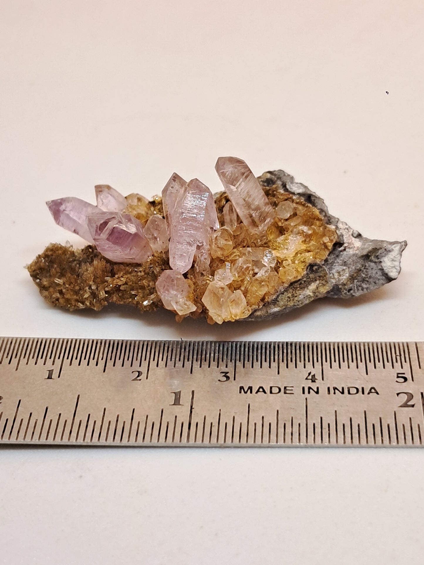 Veracruz Amethyst Crystals on Matrix (Mexico) | Natural Cluster | Mineral Specimen #VA21