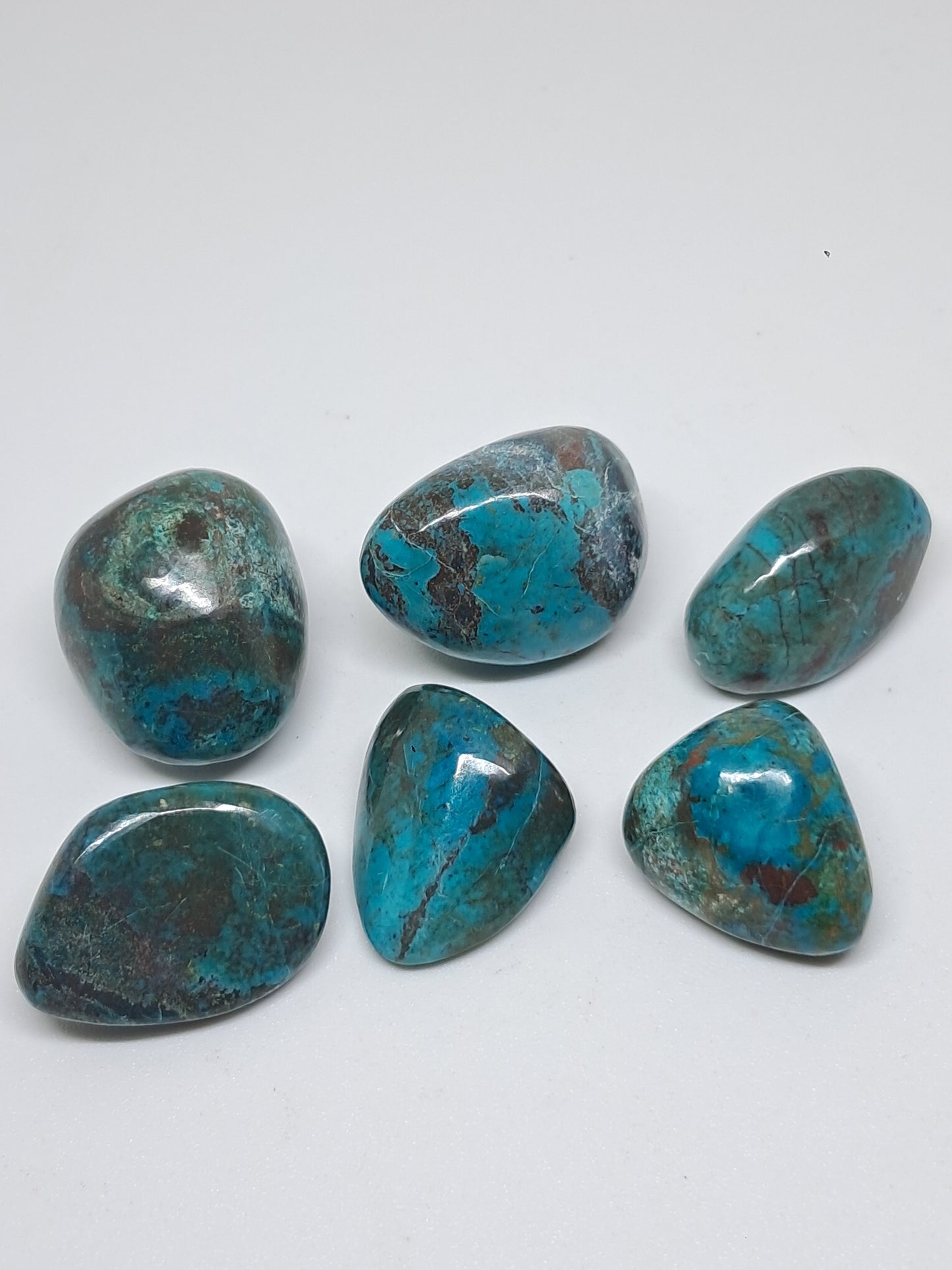 Chrysocolla Tumbled Stone | Polished Free Form | Natural Stone | Good Quality #CM1