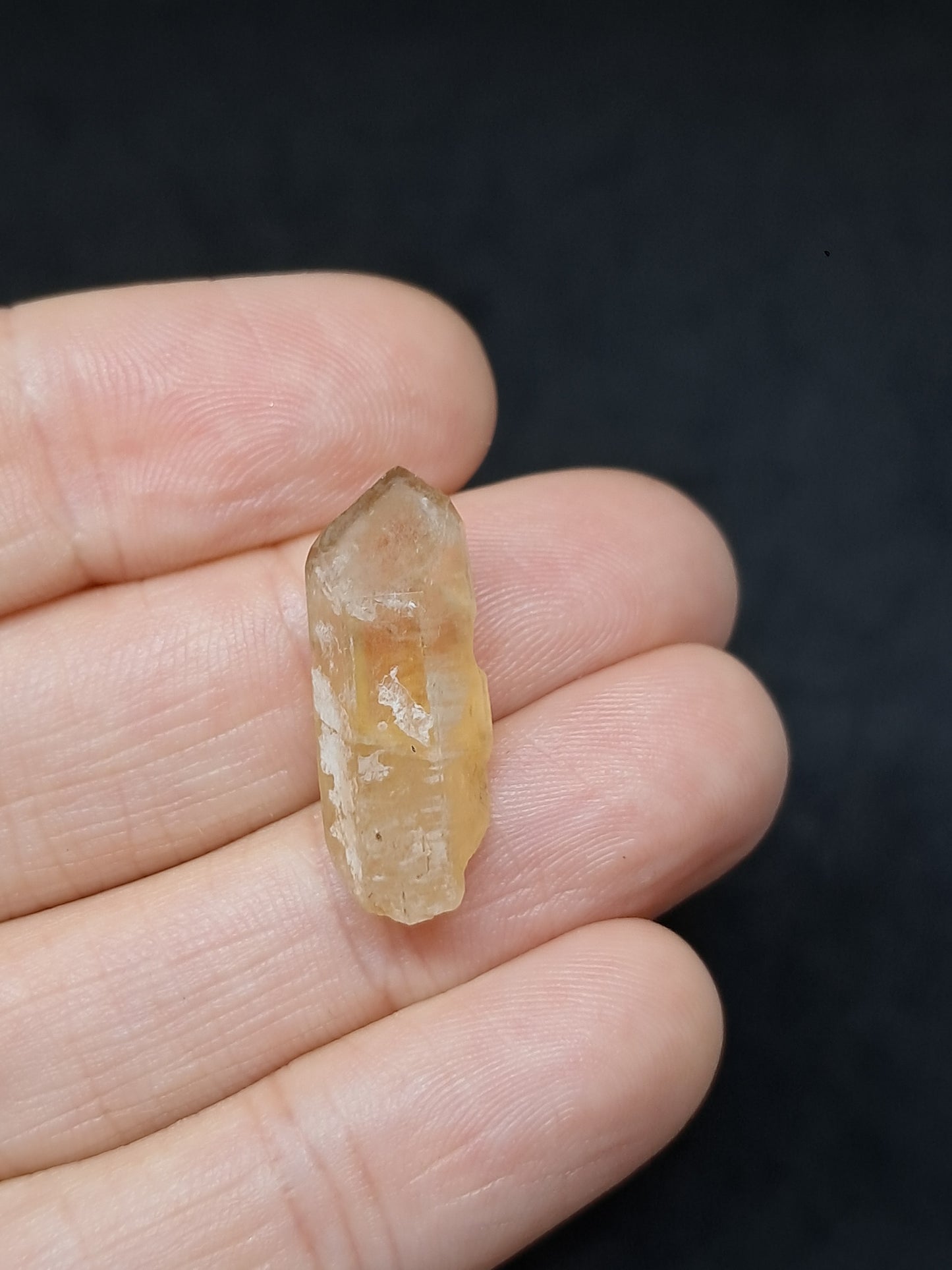 Natural Citrine Crystal w/ Phantom (Karur) | Natural Point | Mineral Specimen #CTN41