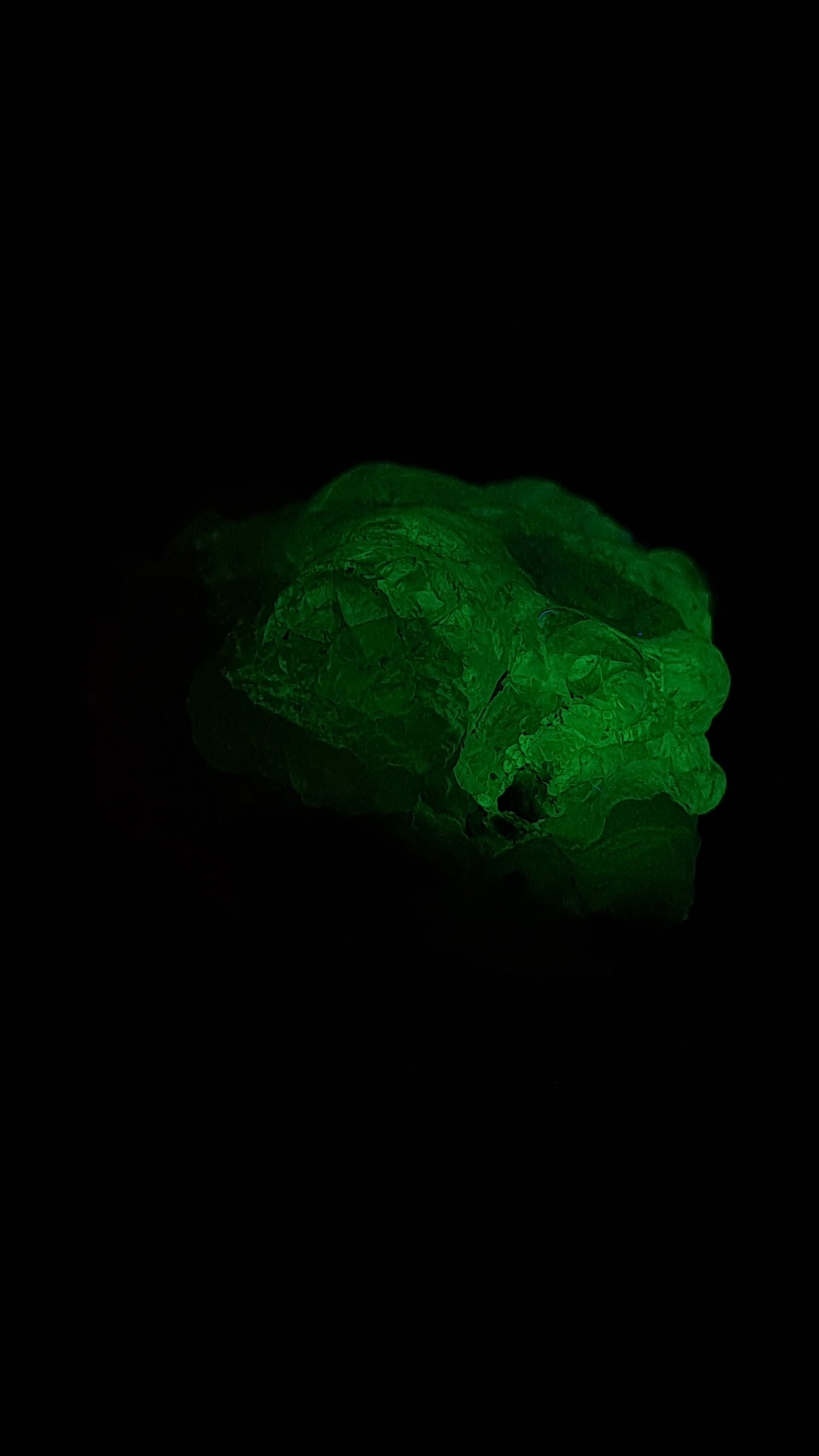 Hyalite Opal on Matrix (Mexico) Rough Crystal Stone | UV-Reactive Mineral Specimen #OH8