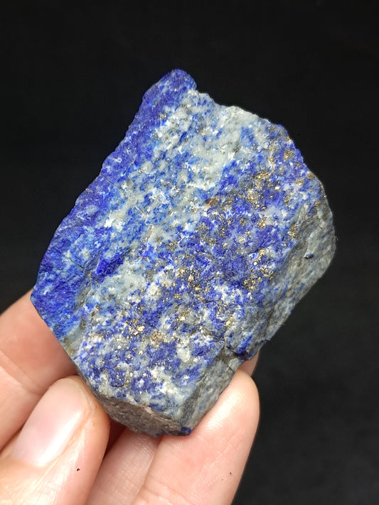 Slice of Lapislazuli (Afghanistan) Rough Natural Stone #LZ3