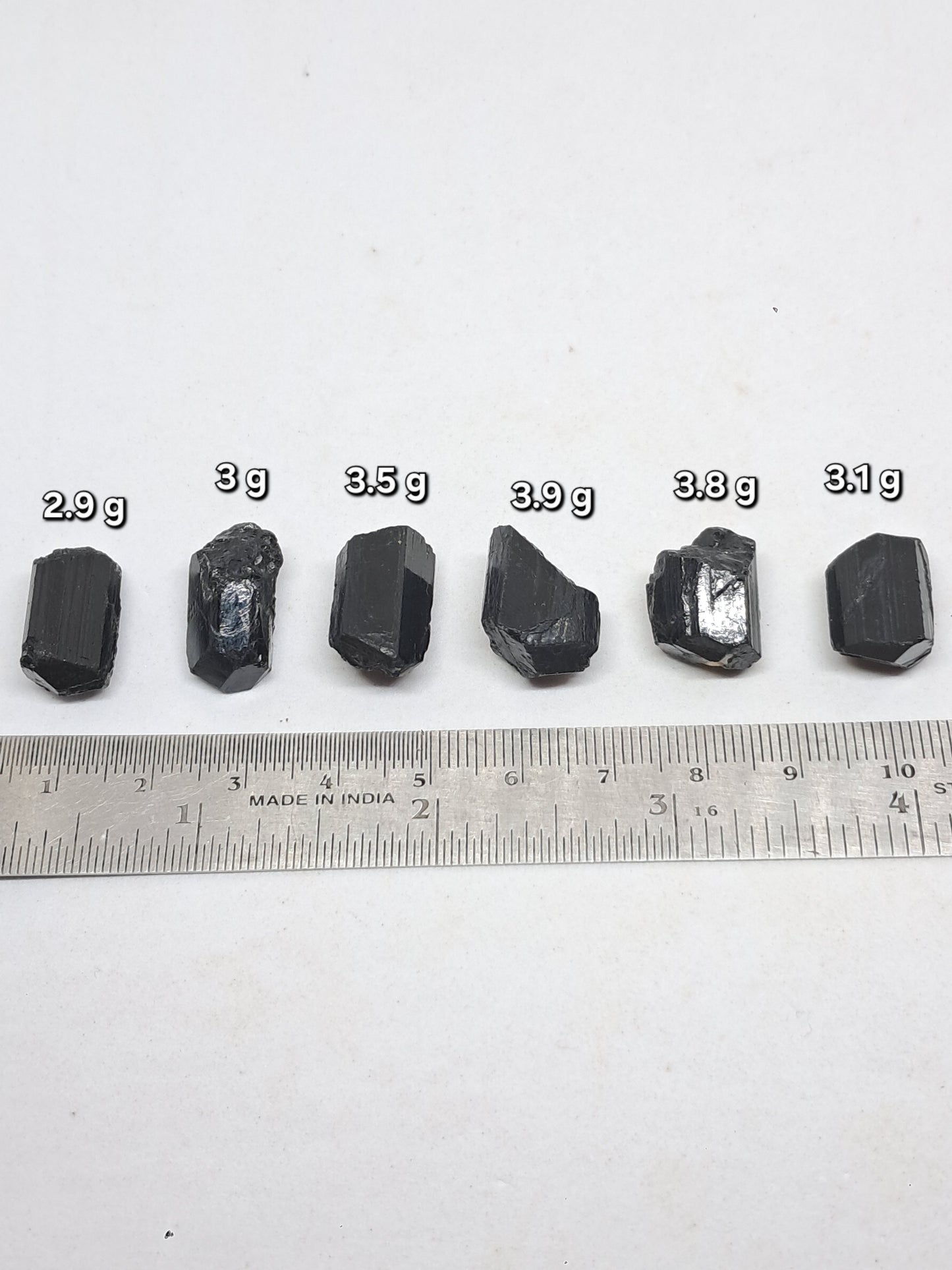 Small Black Tourmaline Crystal Naturally Terminated | Natural Stone | Mineral Specimen #BT1