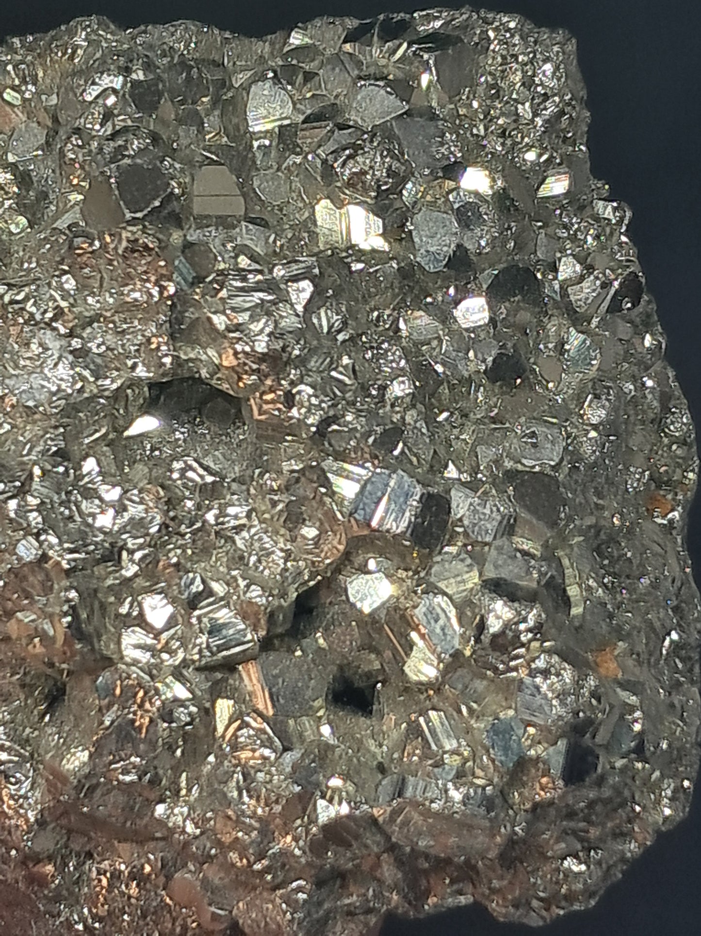 Pirita en bruto (Perú) Racimo natural | Muestra mineral | Rocas y Cristales #PR23