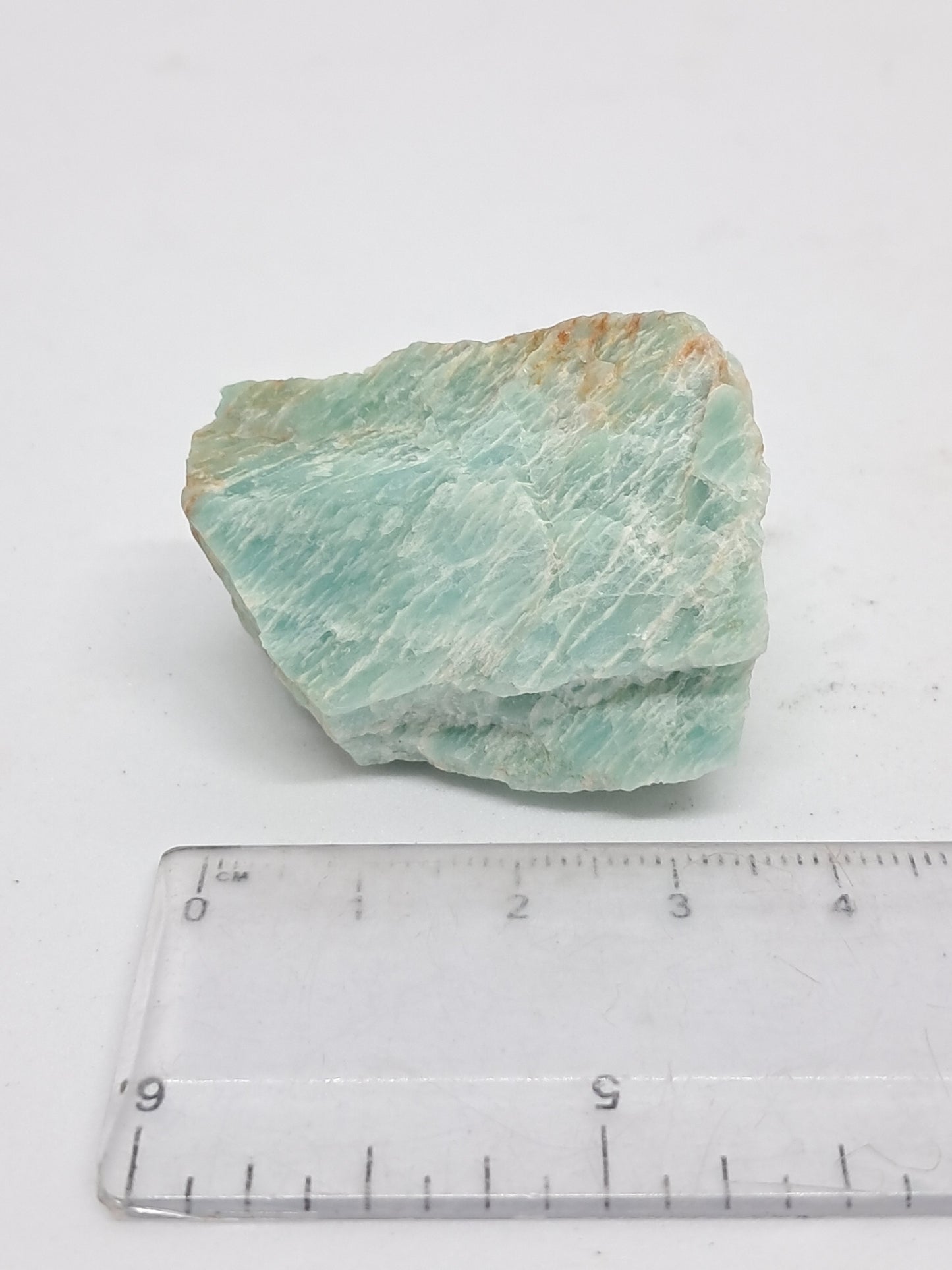 Rough Amazonite Slice | Natural Stone | Mineral Specimen #AZ8