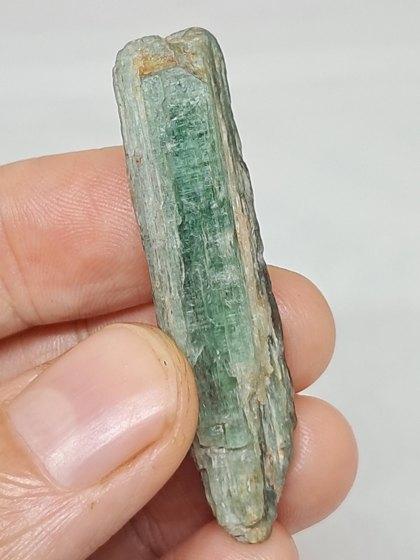 Green Kyanite (Tamil Nadu) Natural Stone #KY7