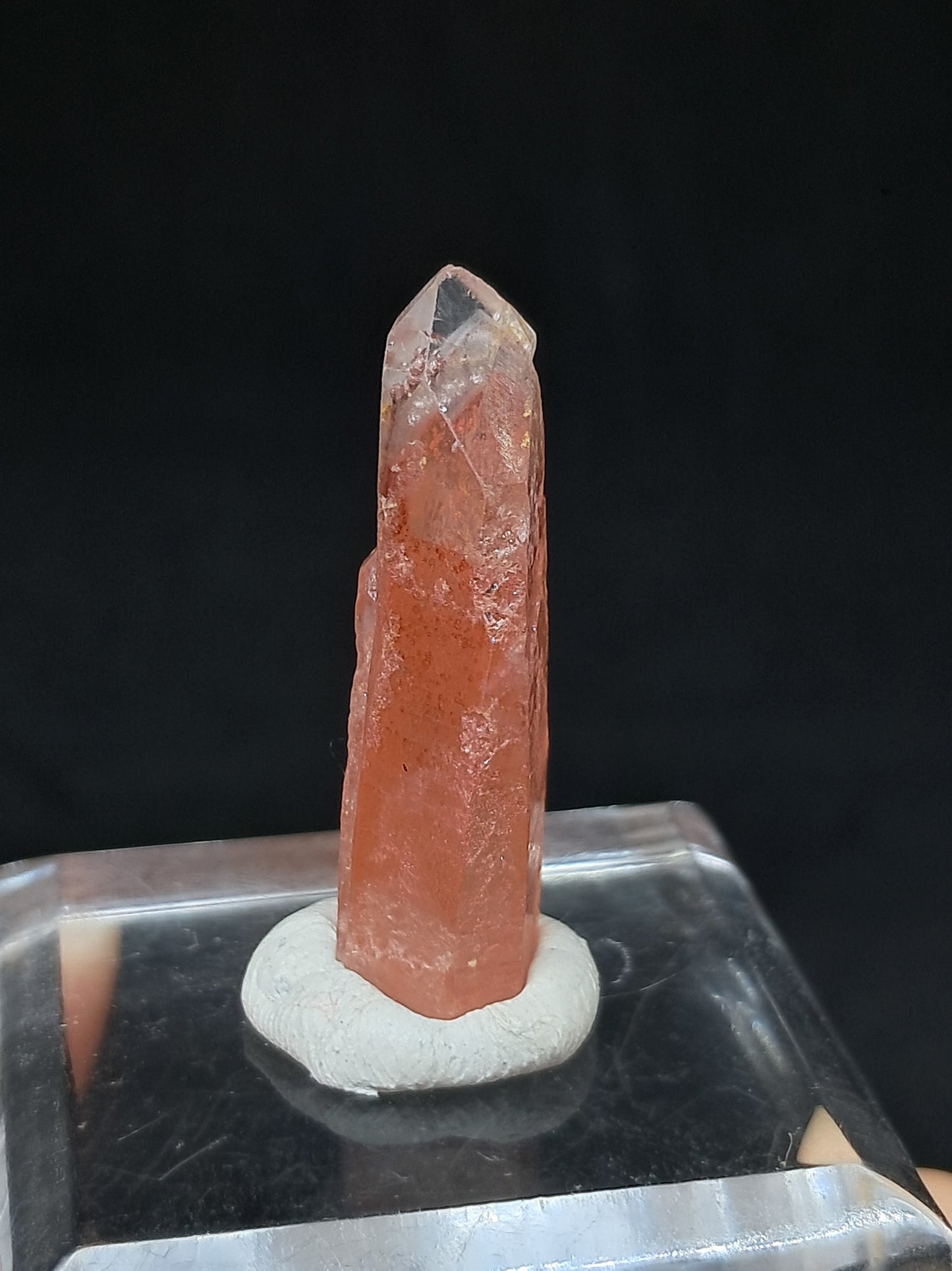 Hematite Phantom Quartz (Telangana) | Natural Crystal | Mineral Specimen #HPQ59