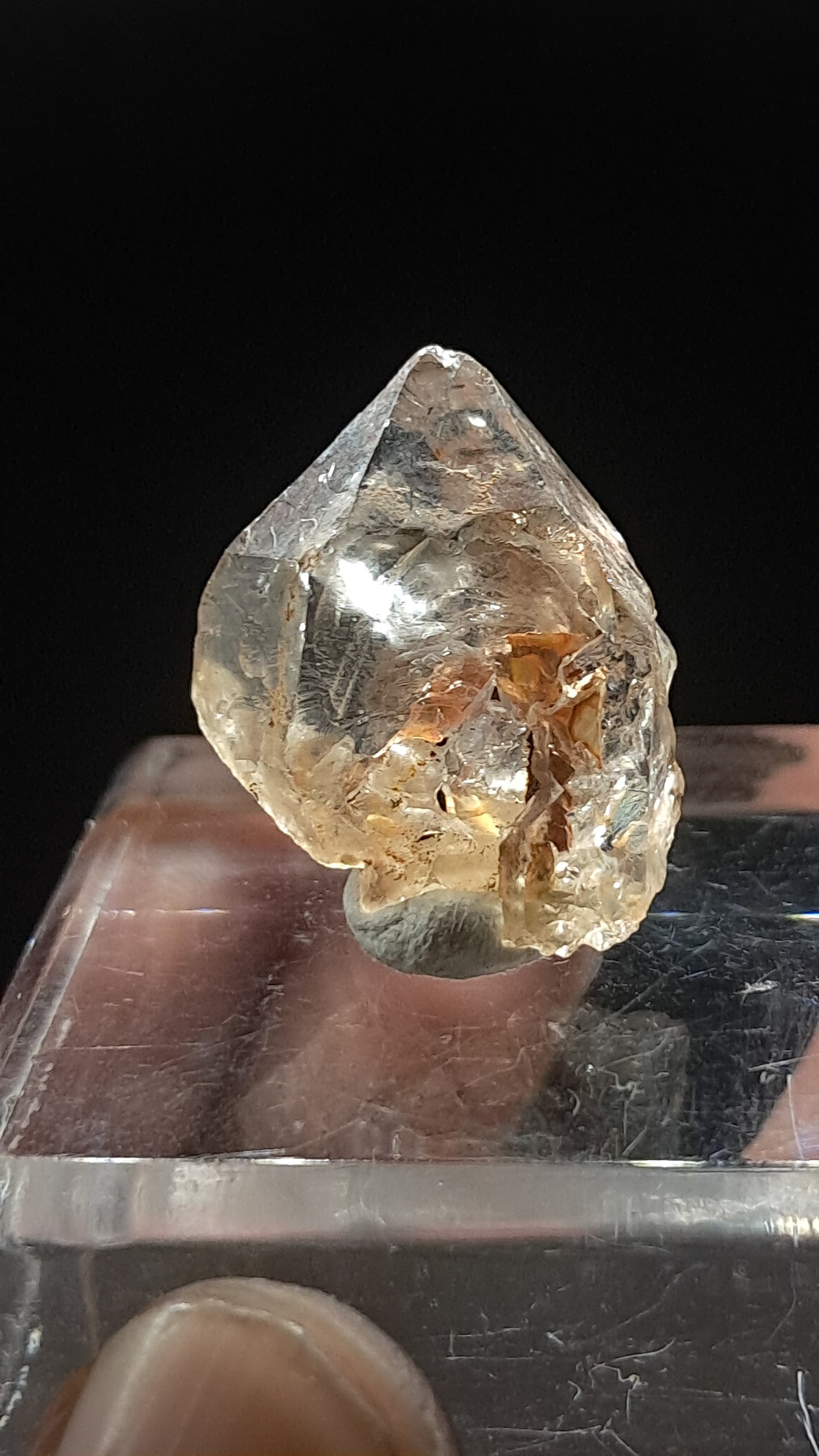 Smokey Quartz Biterminated (Karur) Interesting Inclusions | Mineral Specimen #EQ28
